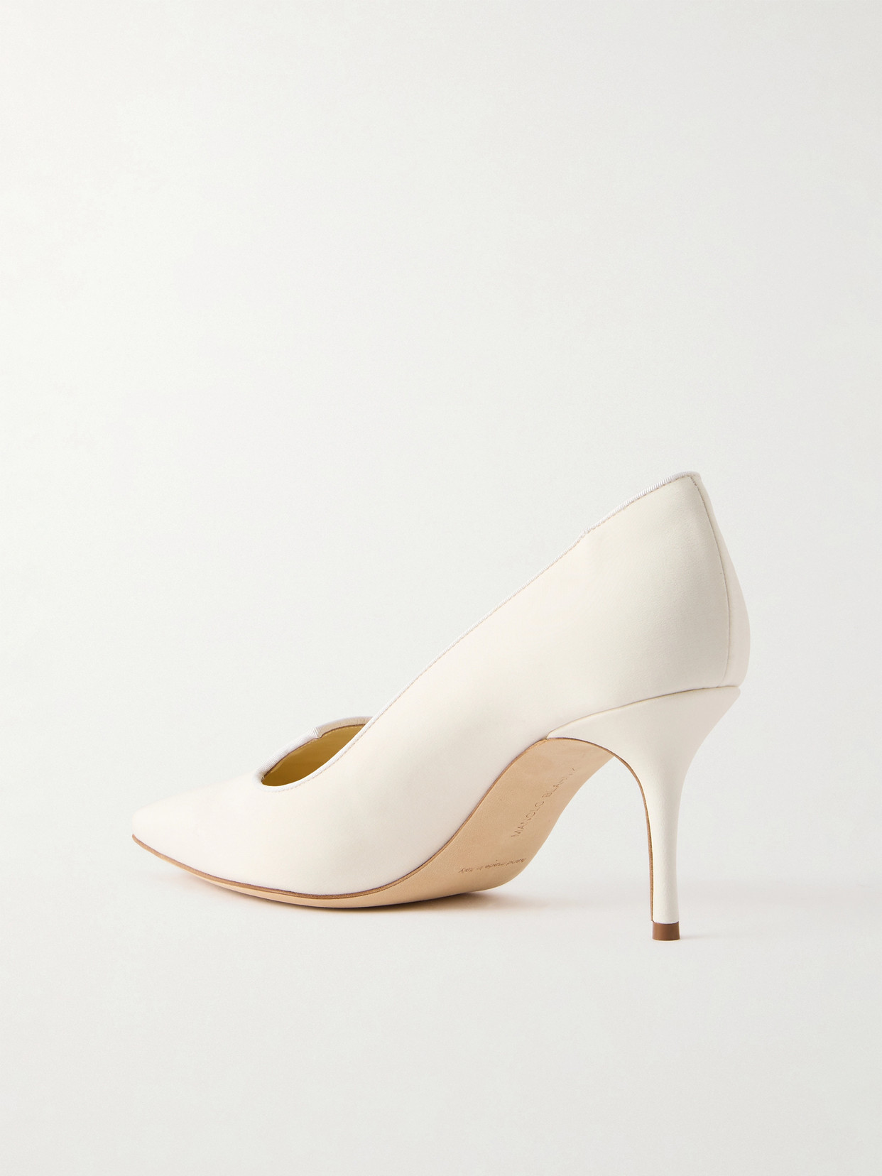 Ralypla 70 Crepe De Chine Pumps
