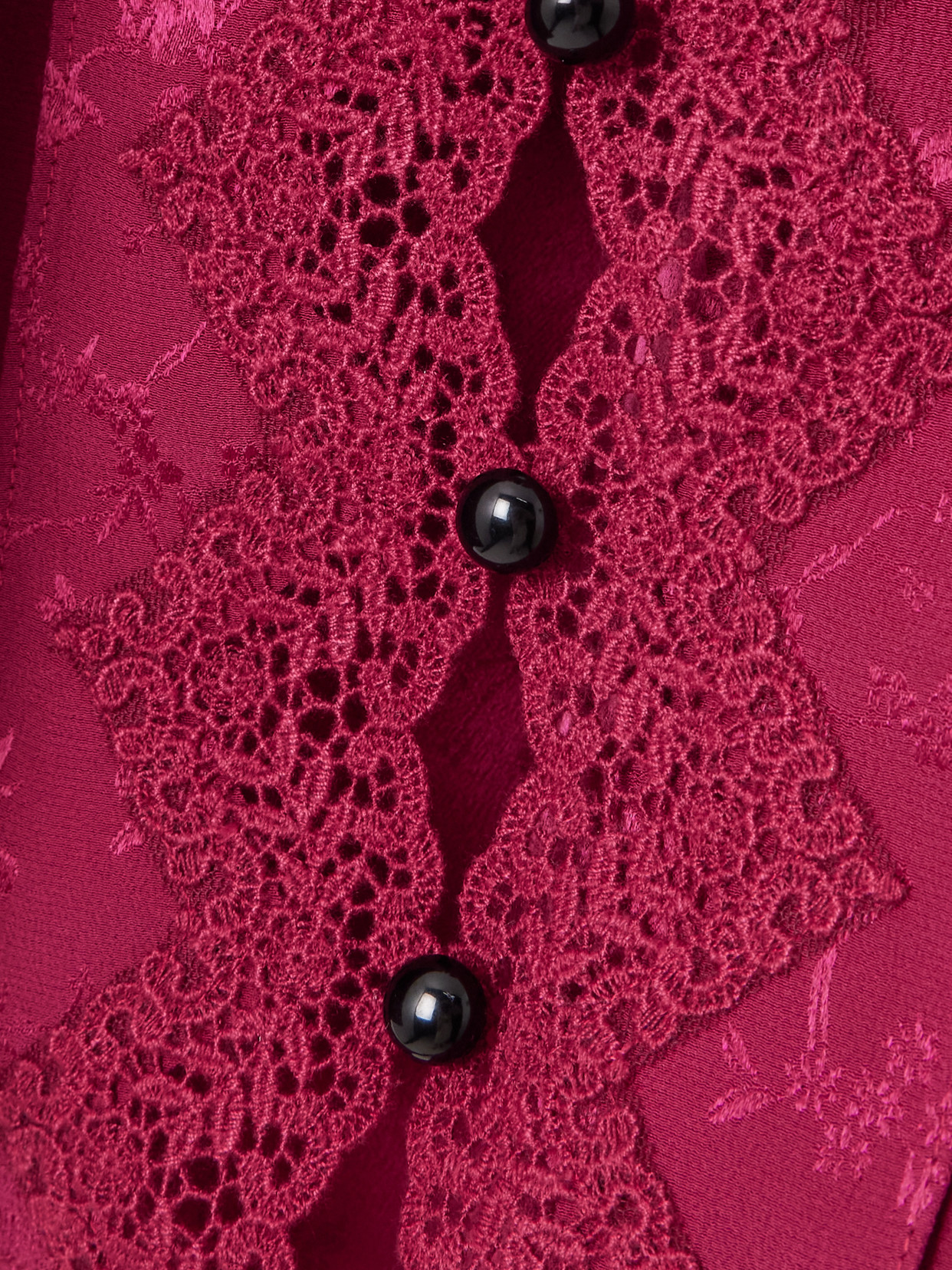 Colette Ruffled Lace-Trimmed Silk-Jacquard Camisole