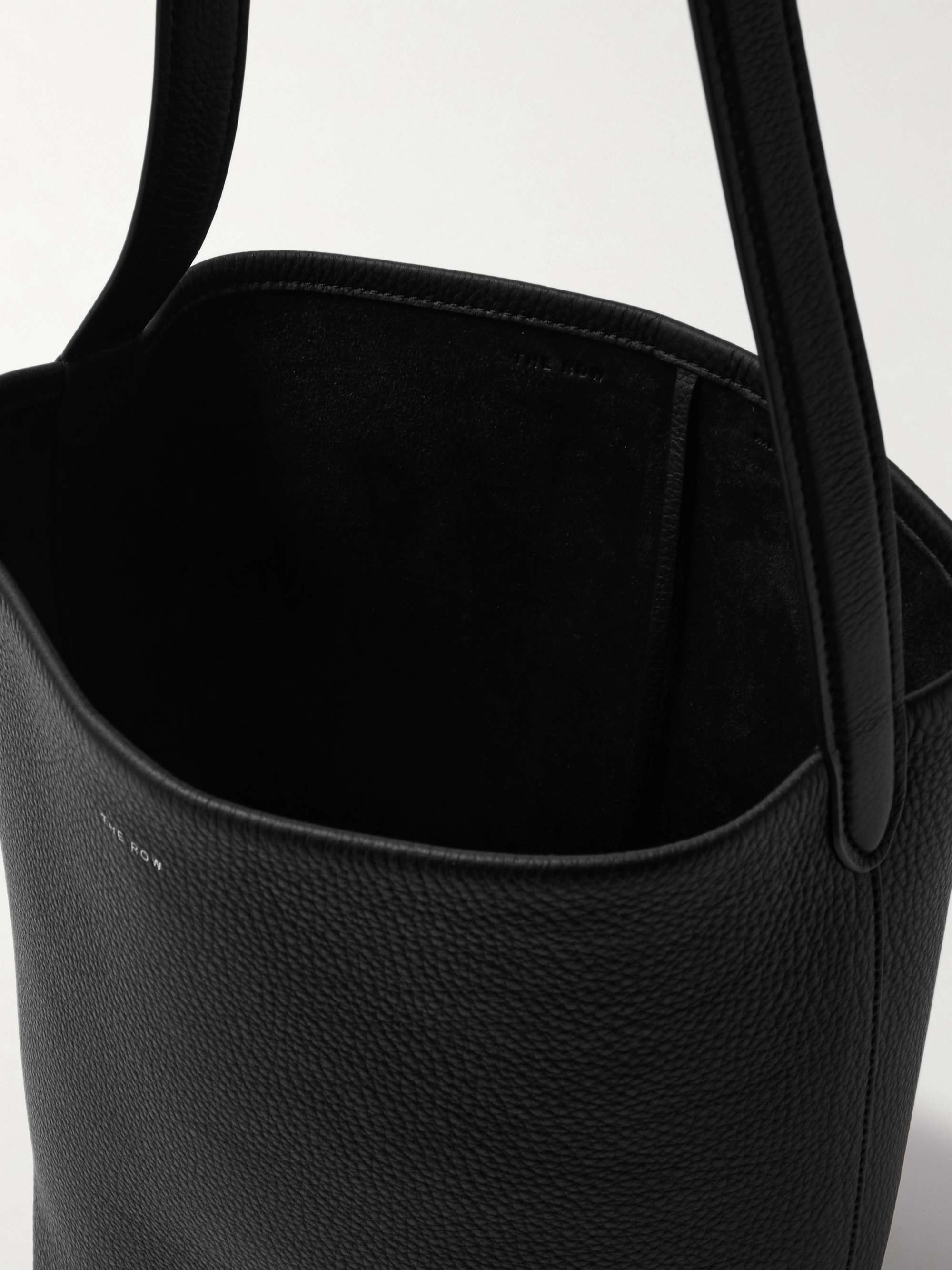 THE ROW N/S Park medium textured-leather tote