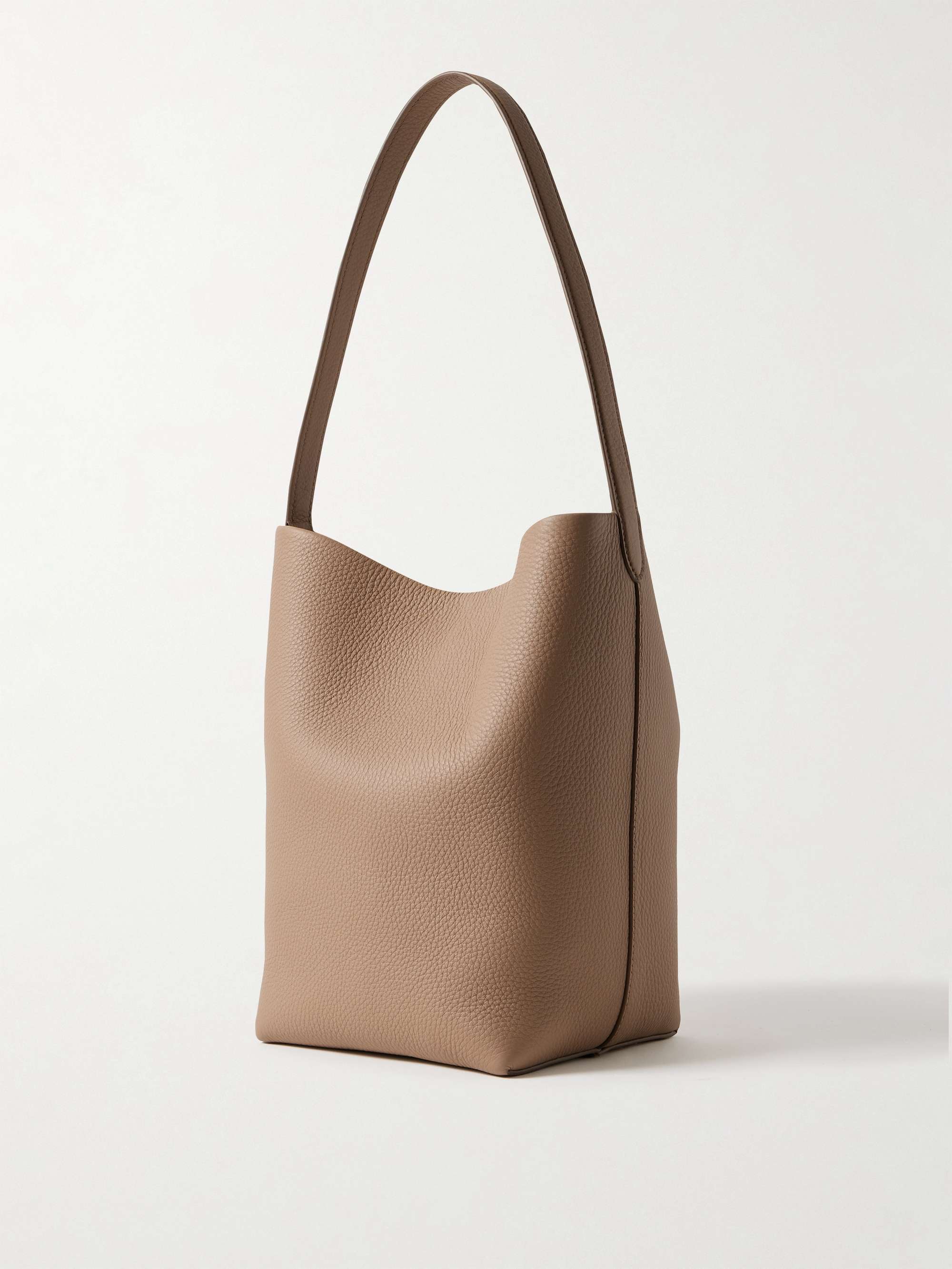 THE ROW N/S Park medium textured-leather tote