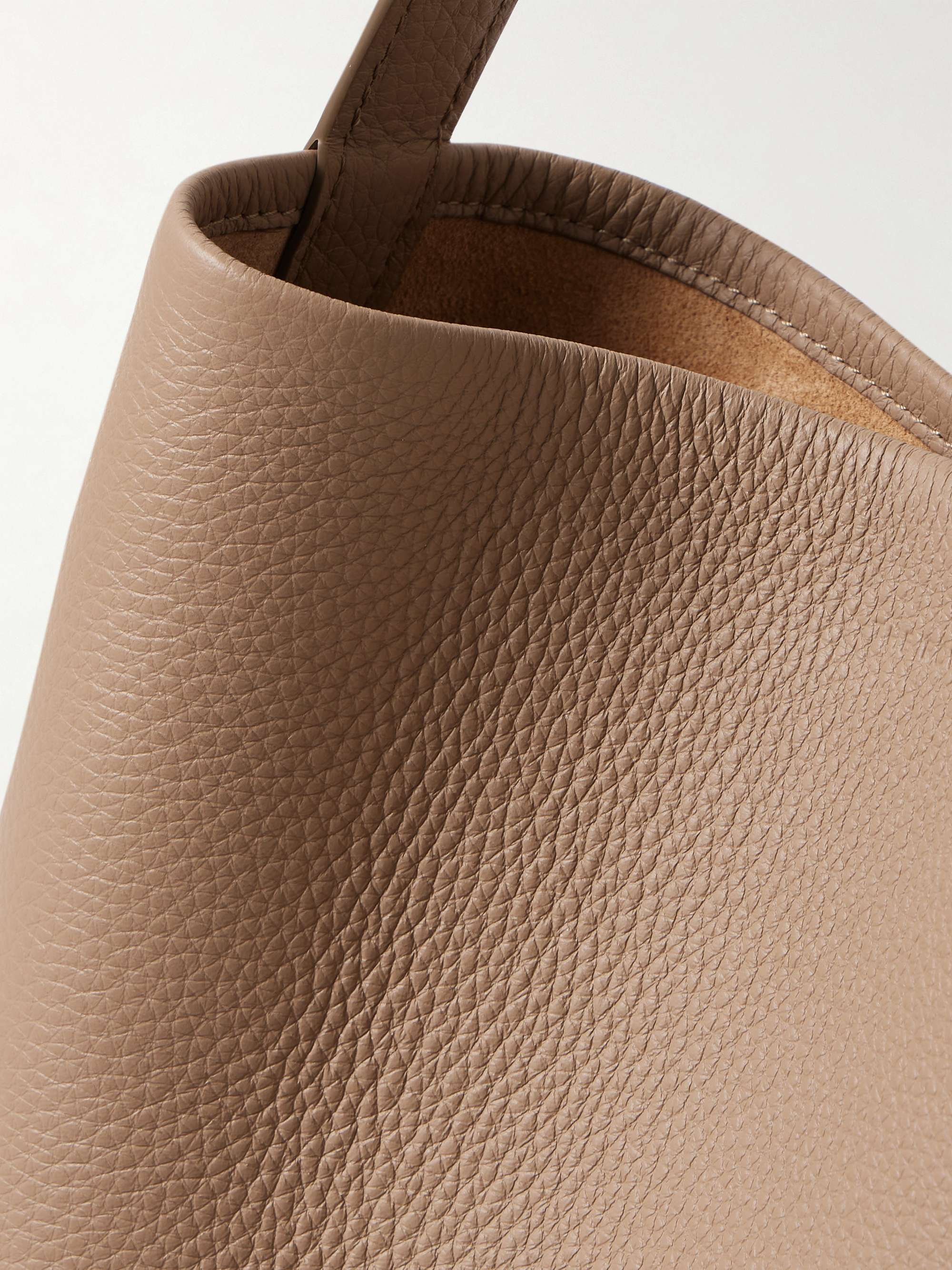 THE ROW N/S Park medium textured-leather tote