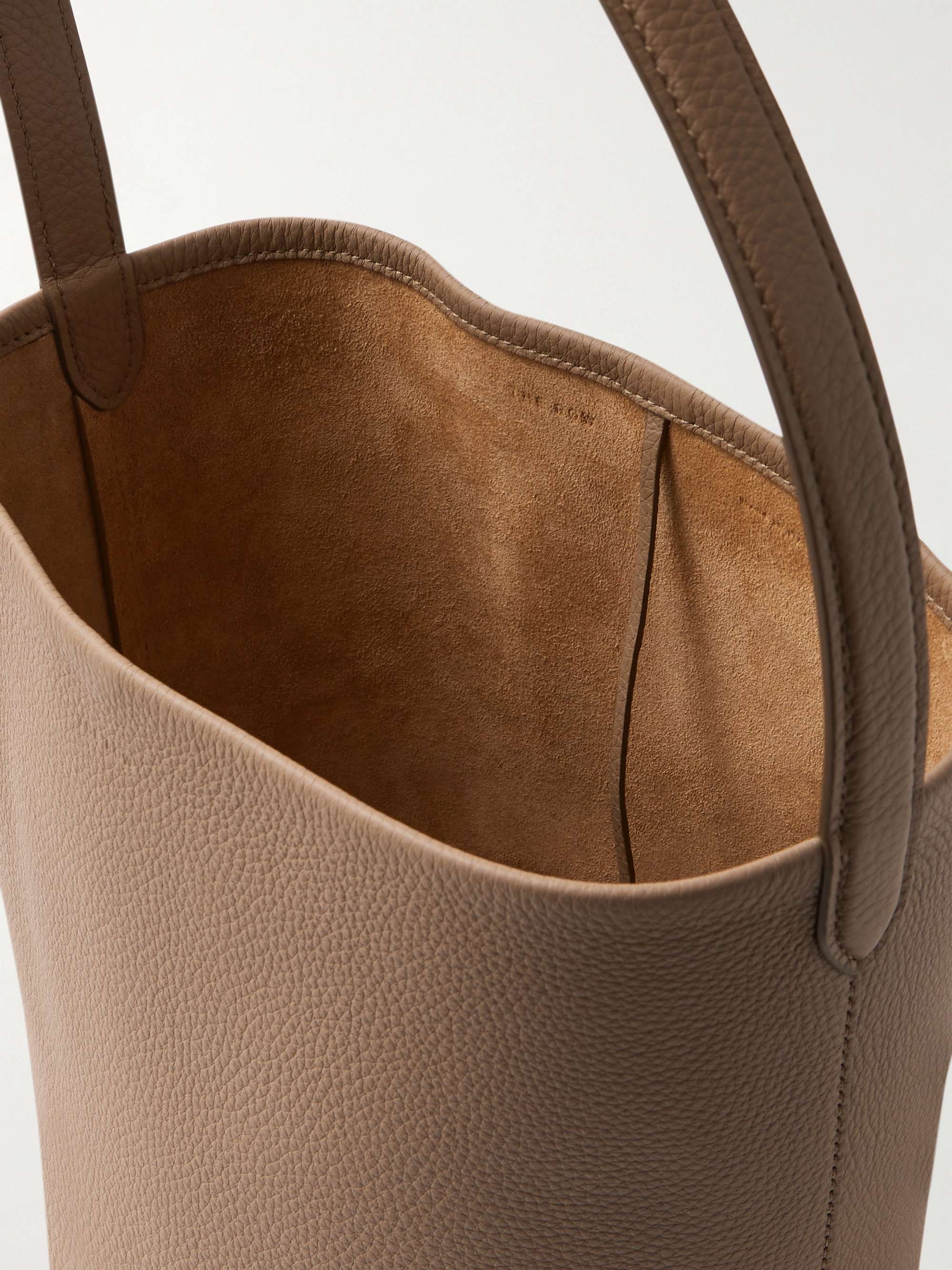 THE ROW N/S Park medium textured-leather tote