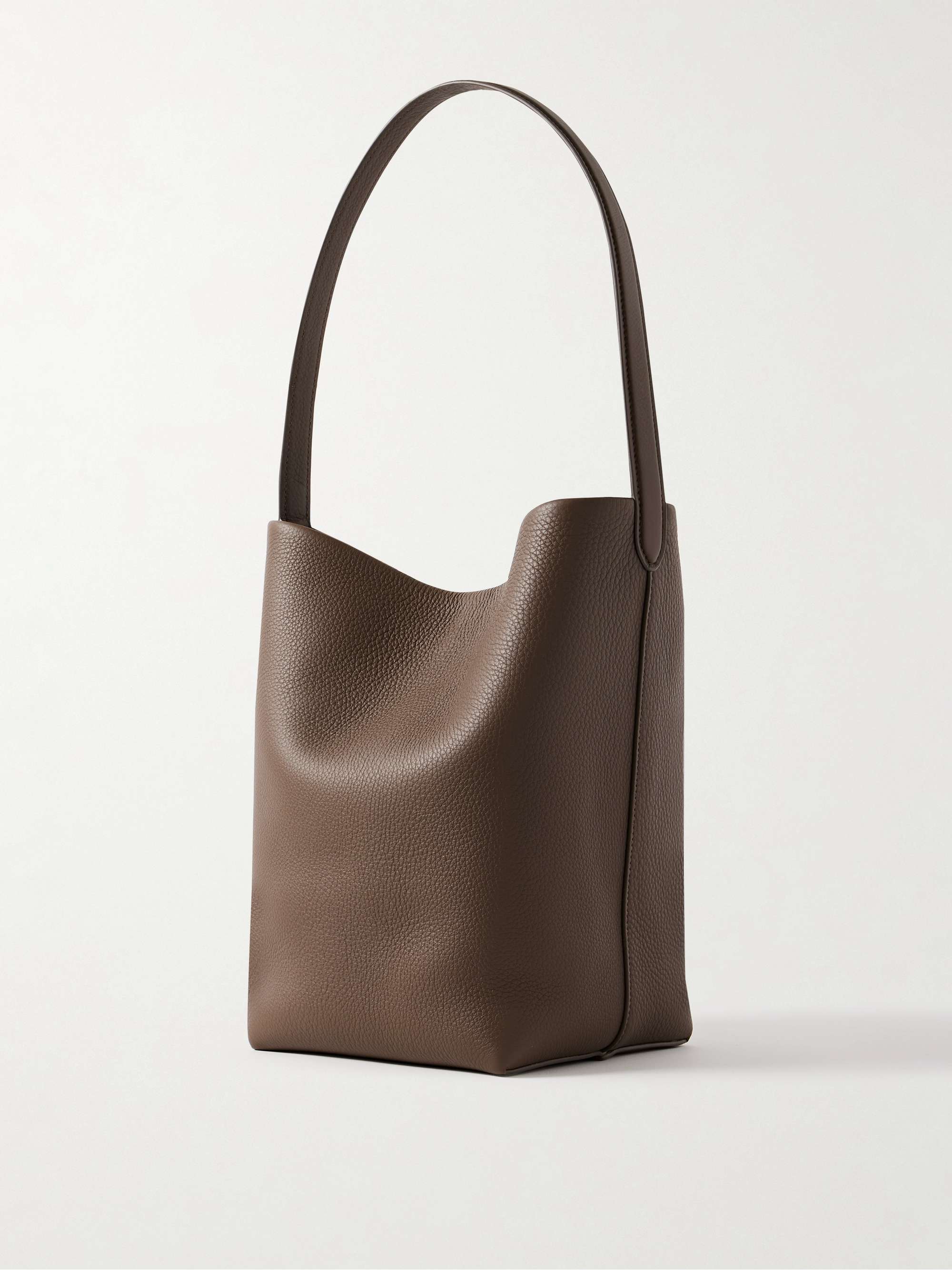 THE ROW N/S Park medium textured-leather tote