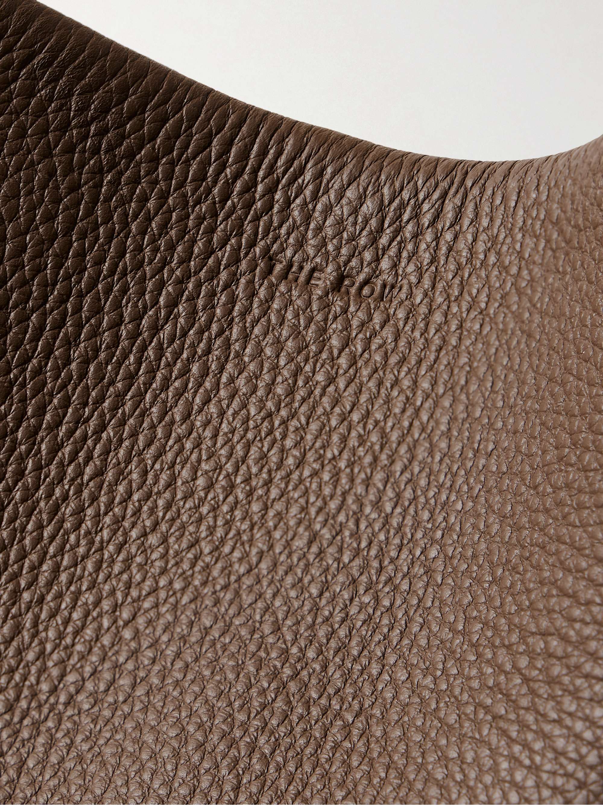 THE ROW N/S Park medium textured-leather tote