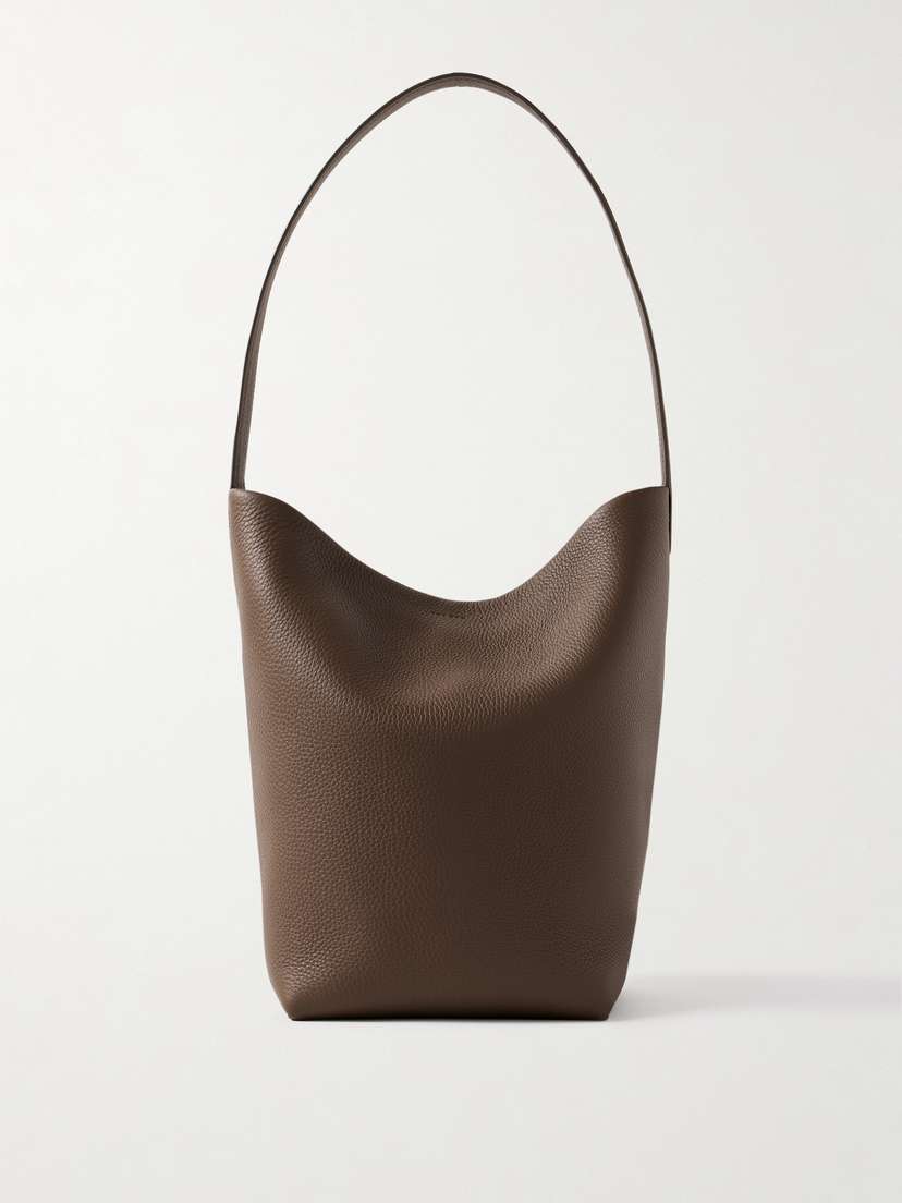The Row N/s Park Medium Textured-leather Tote