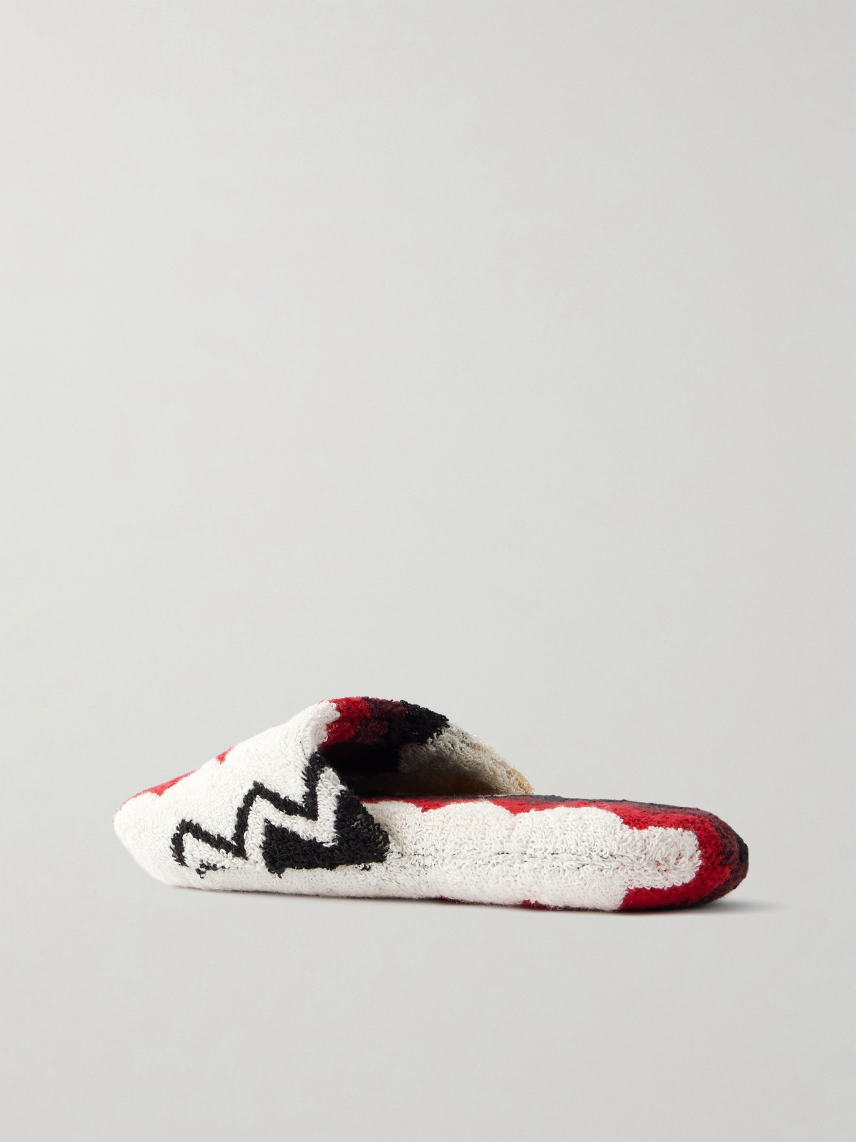 Missoni Striped Cotton-terry Slippers In Multi