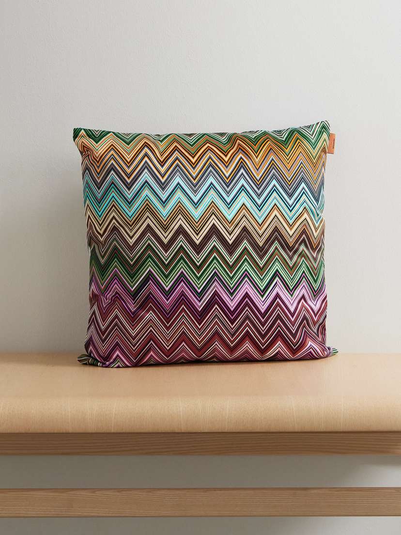 Missoni Jarris Striped Cotton Down Cushion