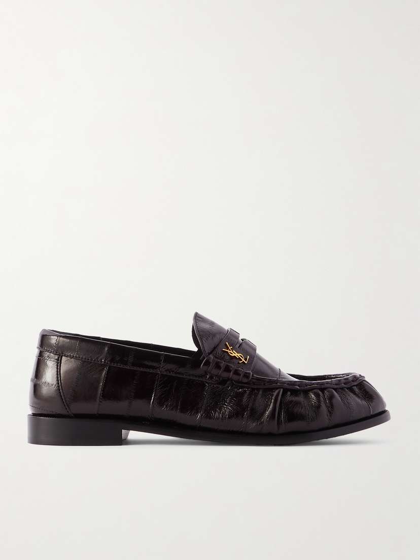 Saint Laurent Le Loafer Eel Loafers