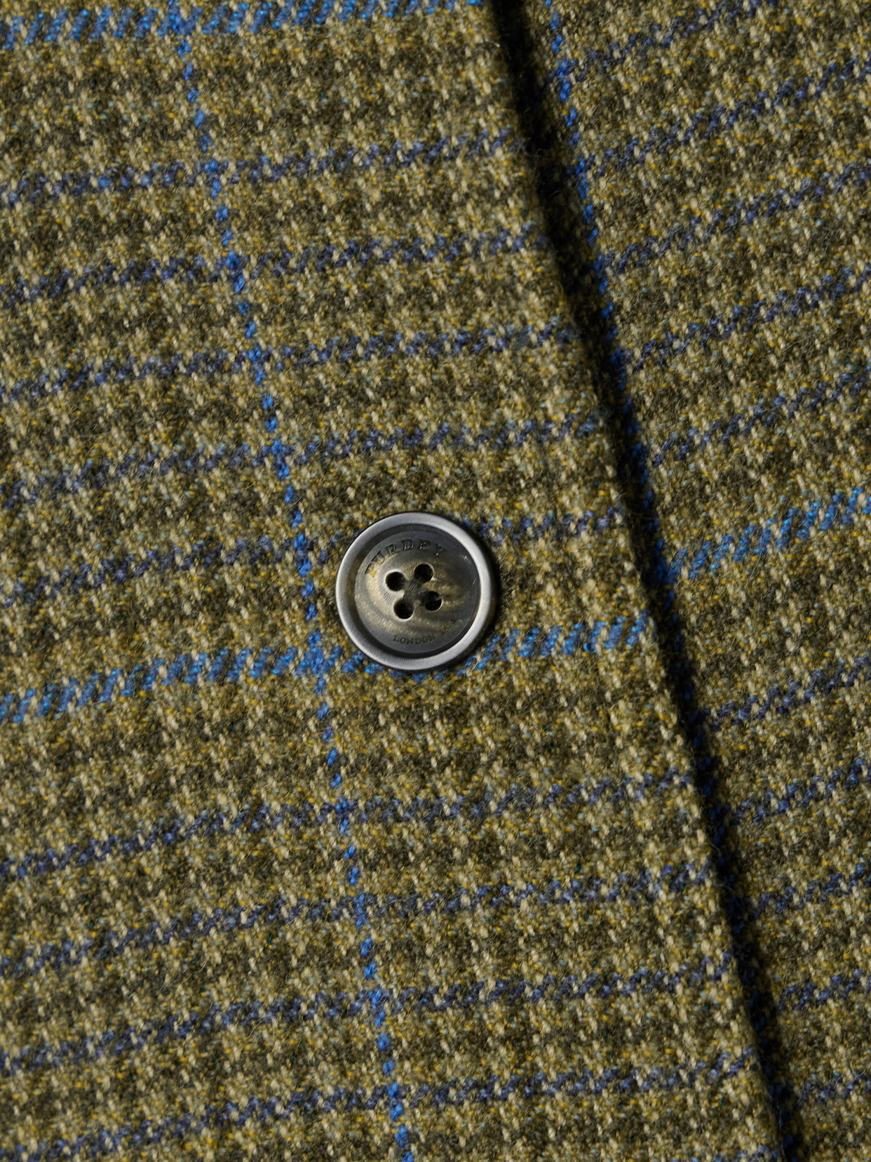 Checked Wool-Tweed Vest