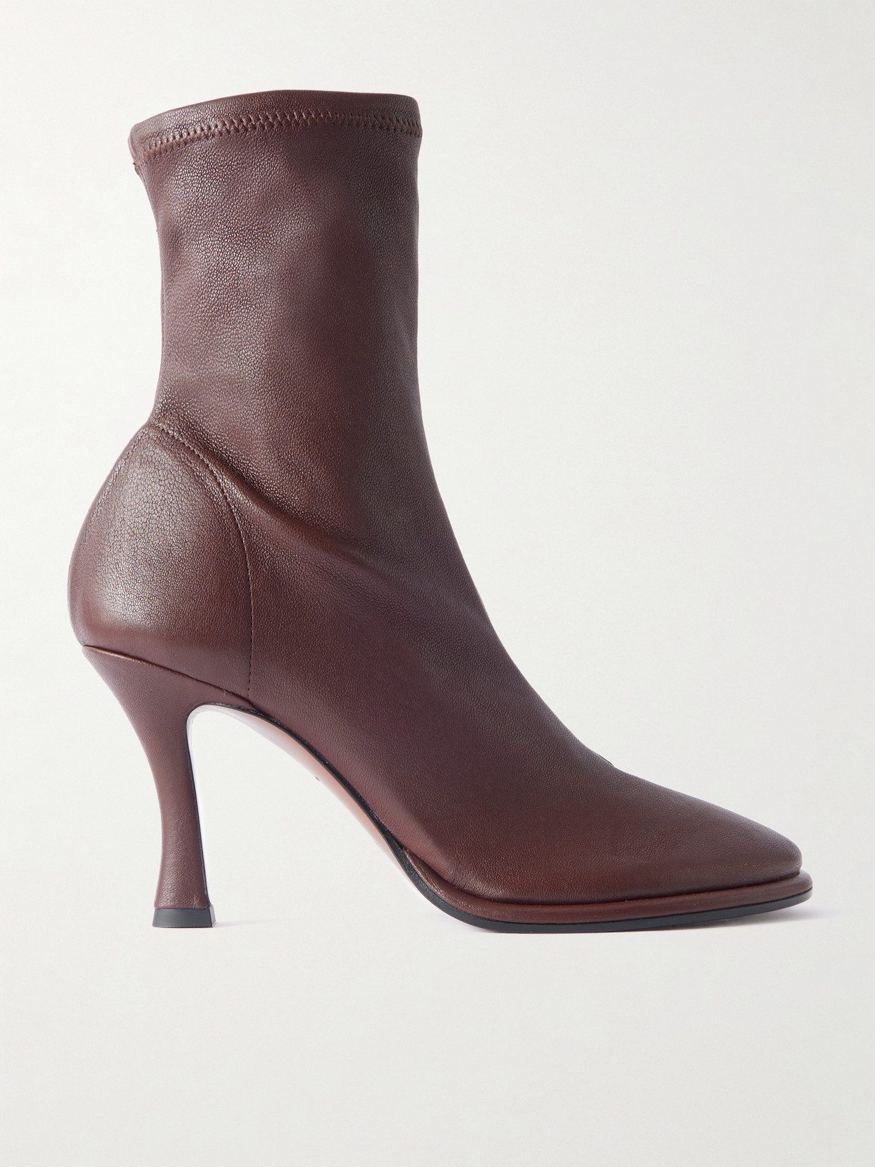 Neous Lea Leather Ankle Boots In Brown