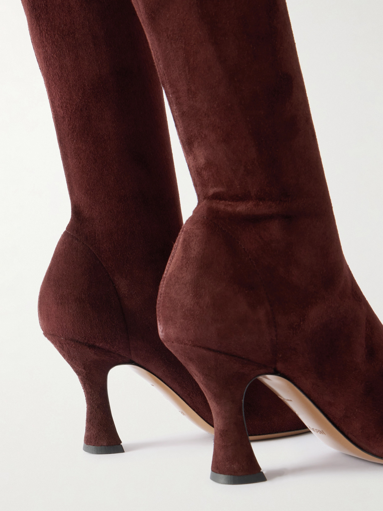 Suede Knee Boots
