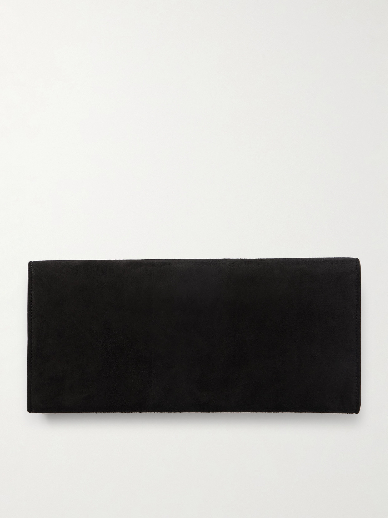 Neous Phoenix Suede Clutch In Black