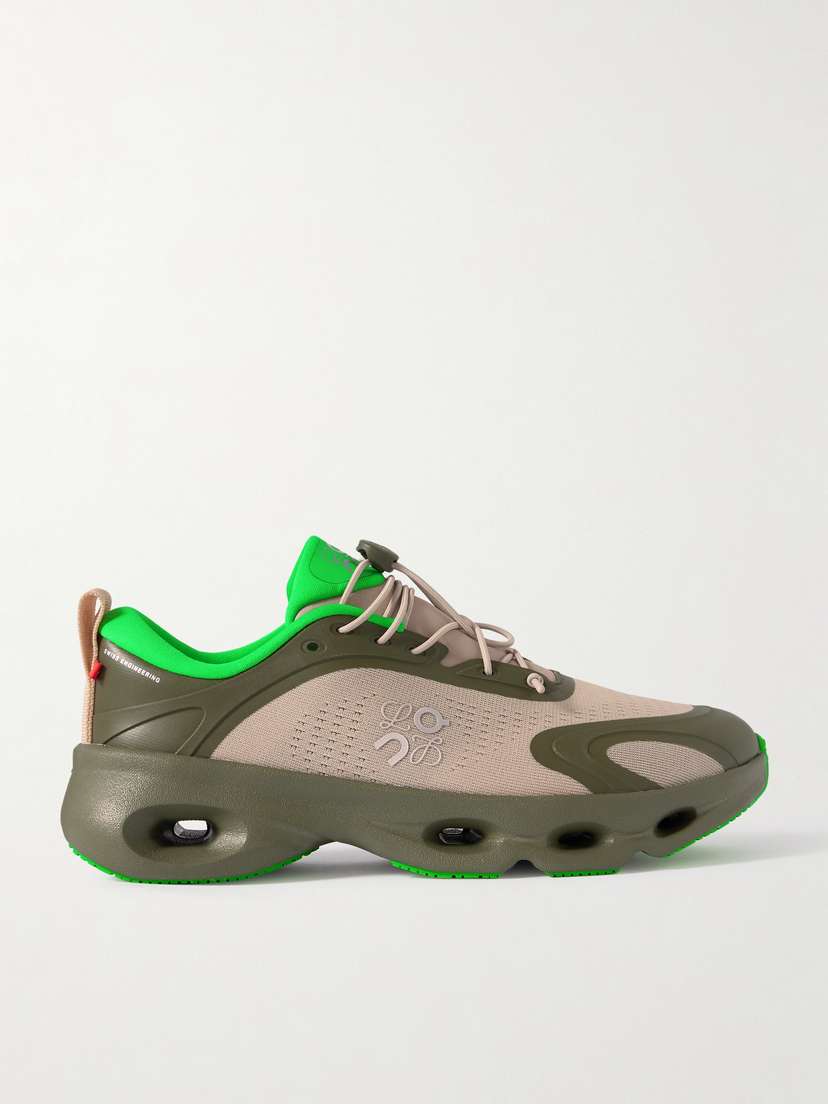 Loewe — + ON Cloud rubber-trimmed recycled-mesh sneakers