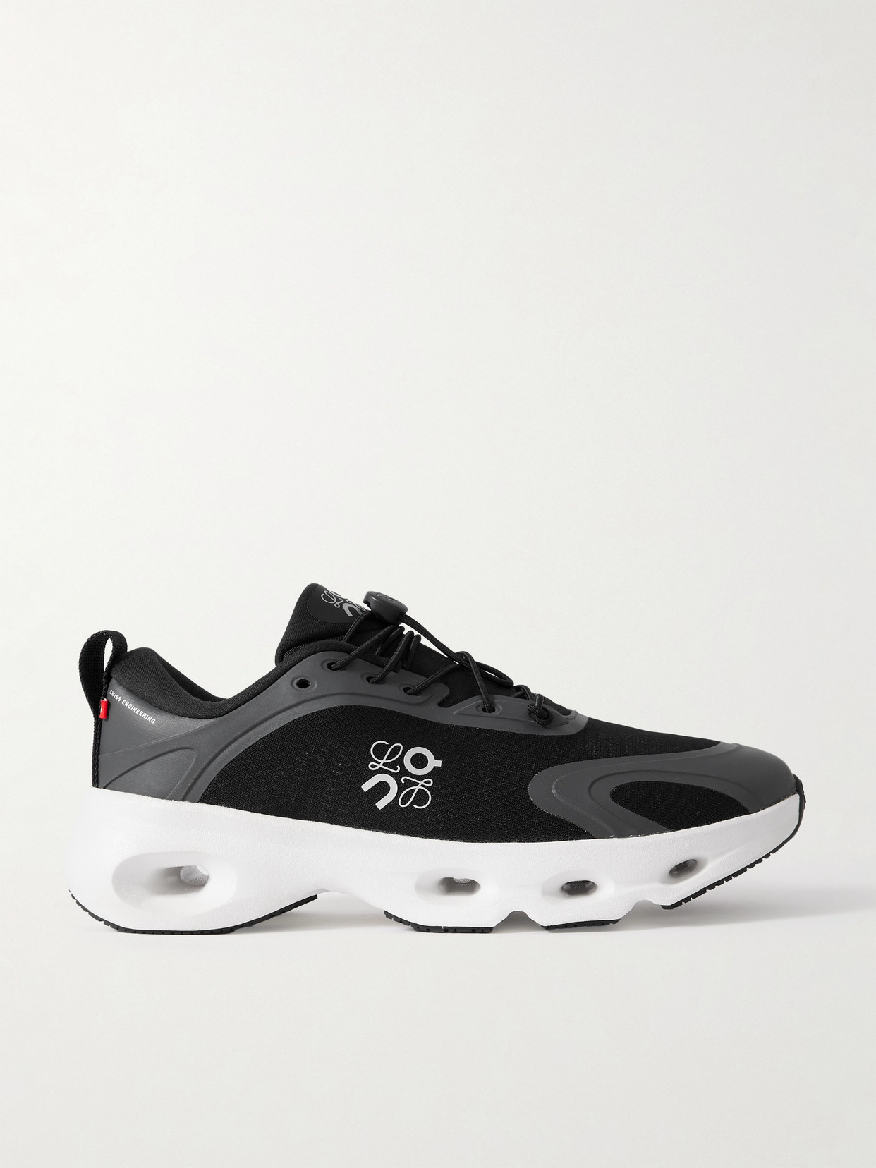 Loewe X On Cloudsolo Sneakers In Black