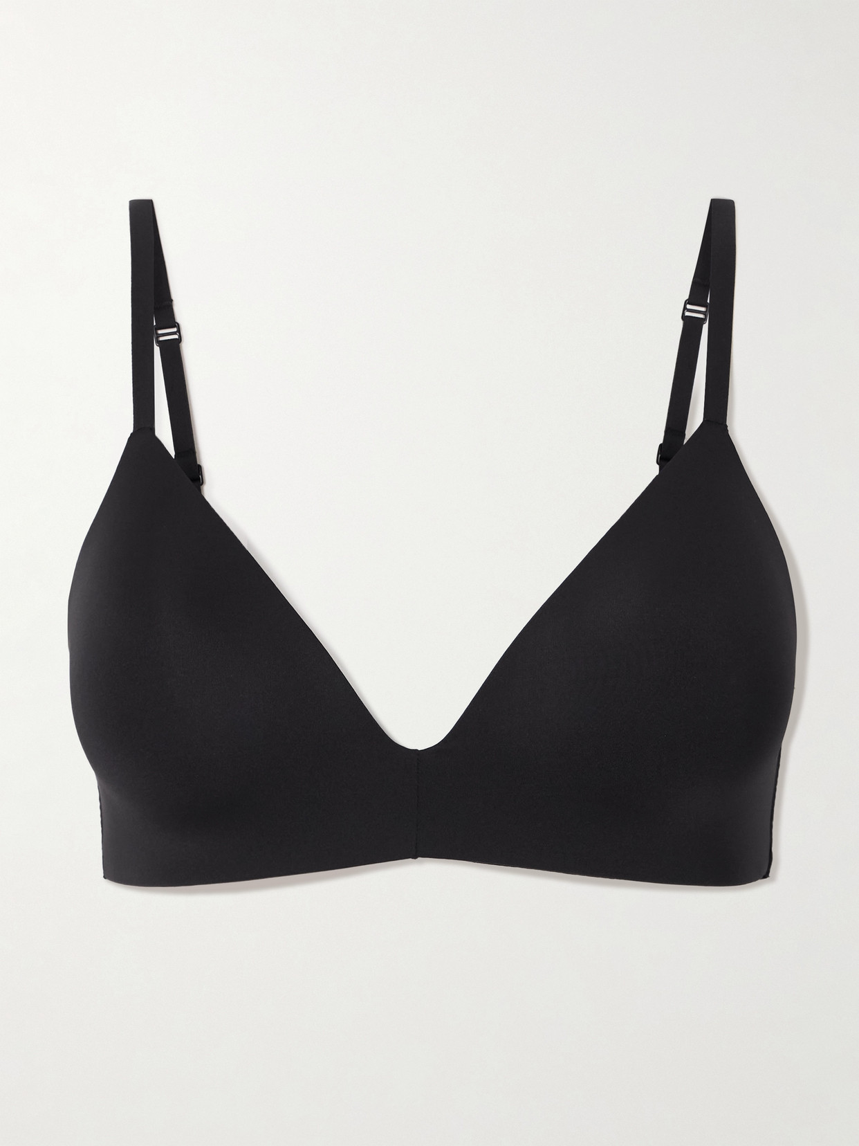 Skims Wireless Form T-shirt Demi Bra In Black