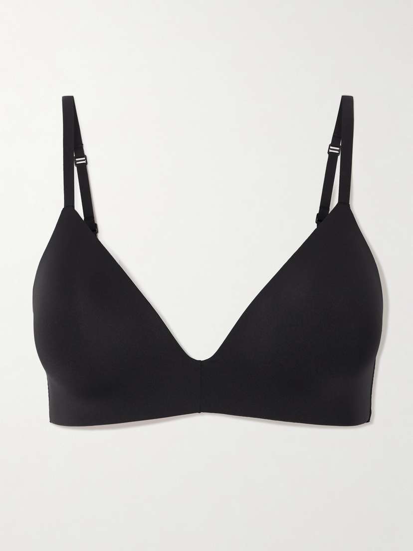 Skims Wireless Form T-shirt Demi Bra - Onyx