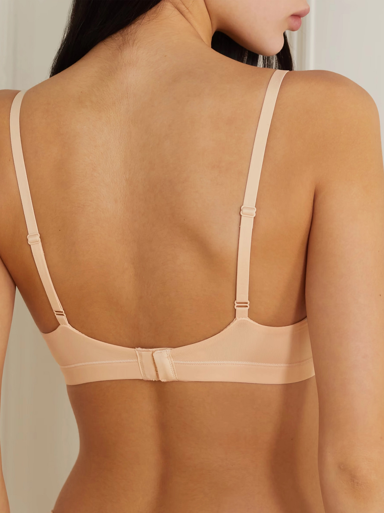 Skims Fits Everybody Crossover Bralette In Pink