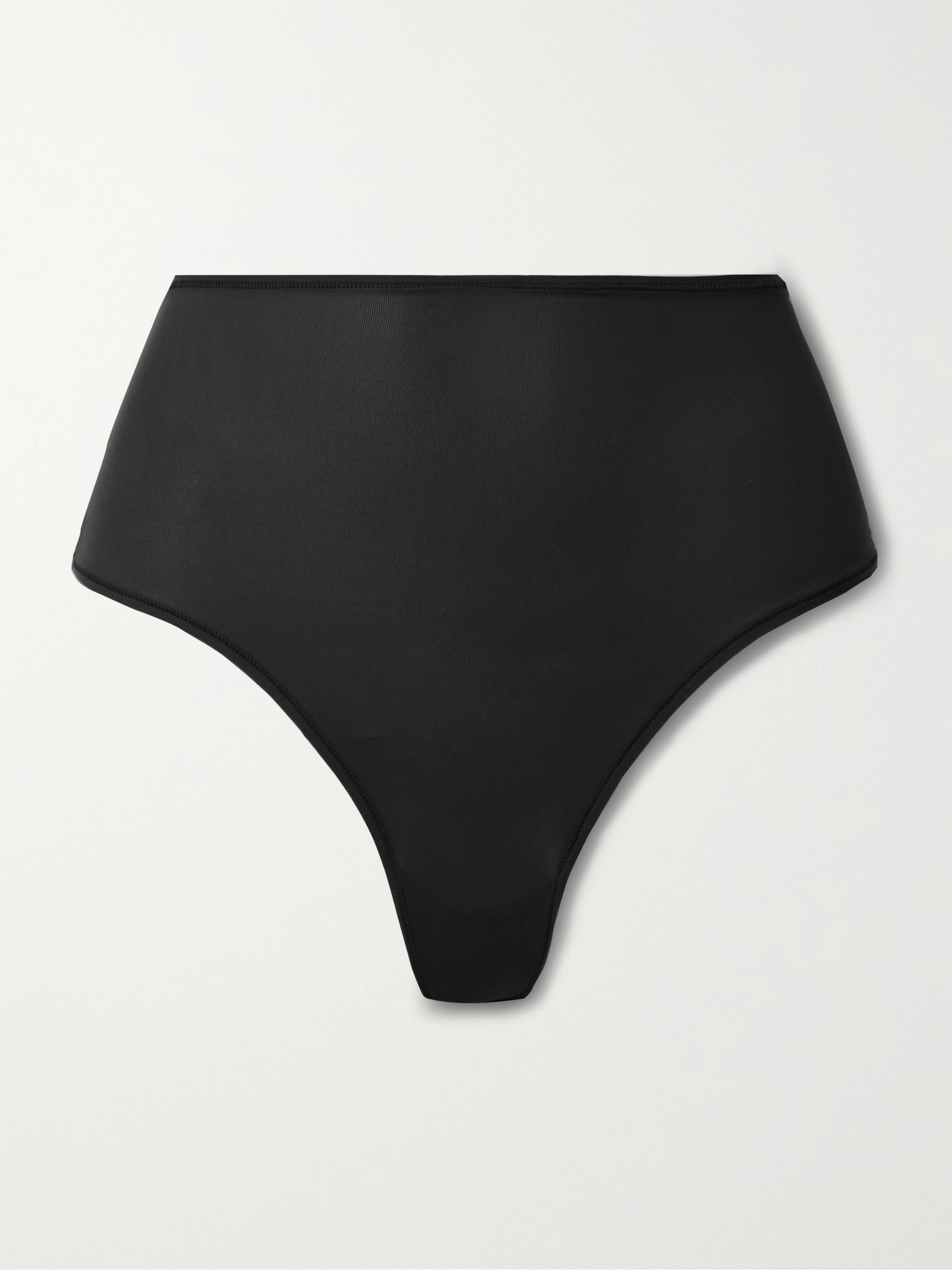Fits Everybody High Waisted Thong - Onyx - Image 1