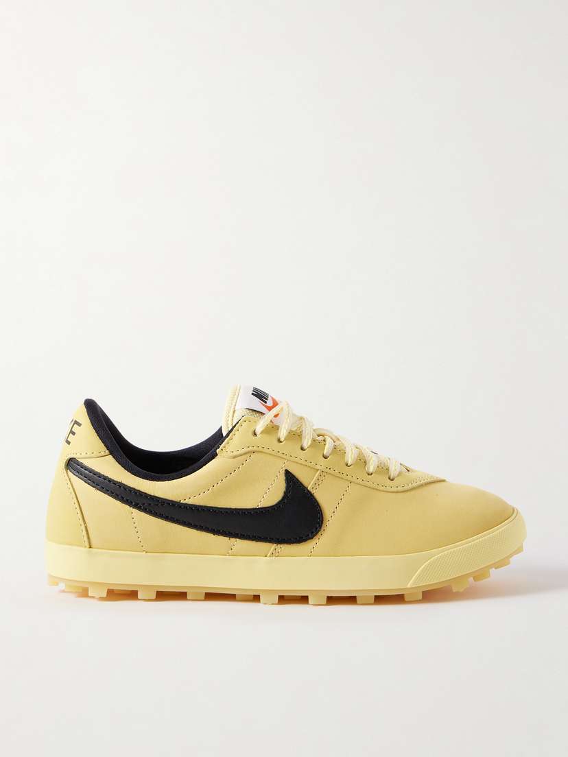Nike Astrograbber Leather-trimmed Nubuck Sneakers