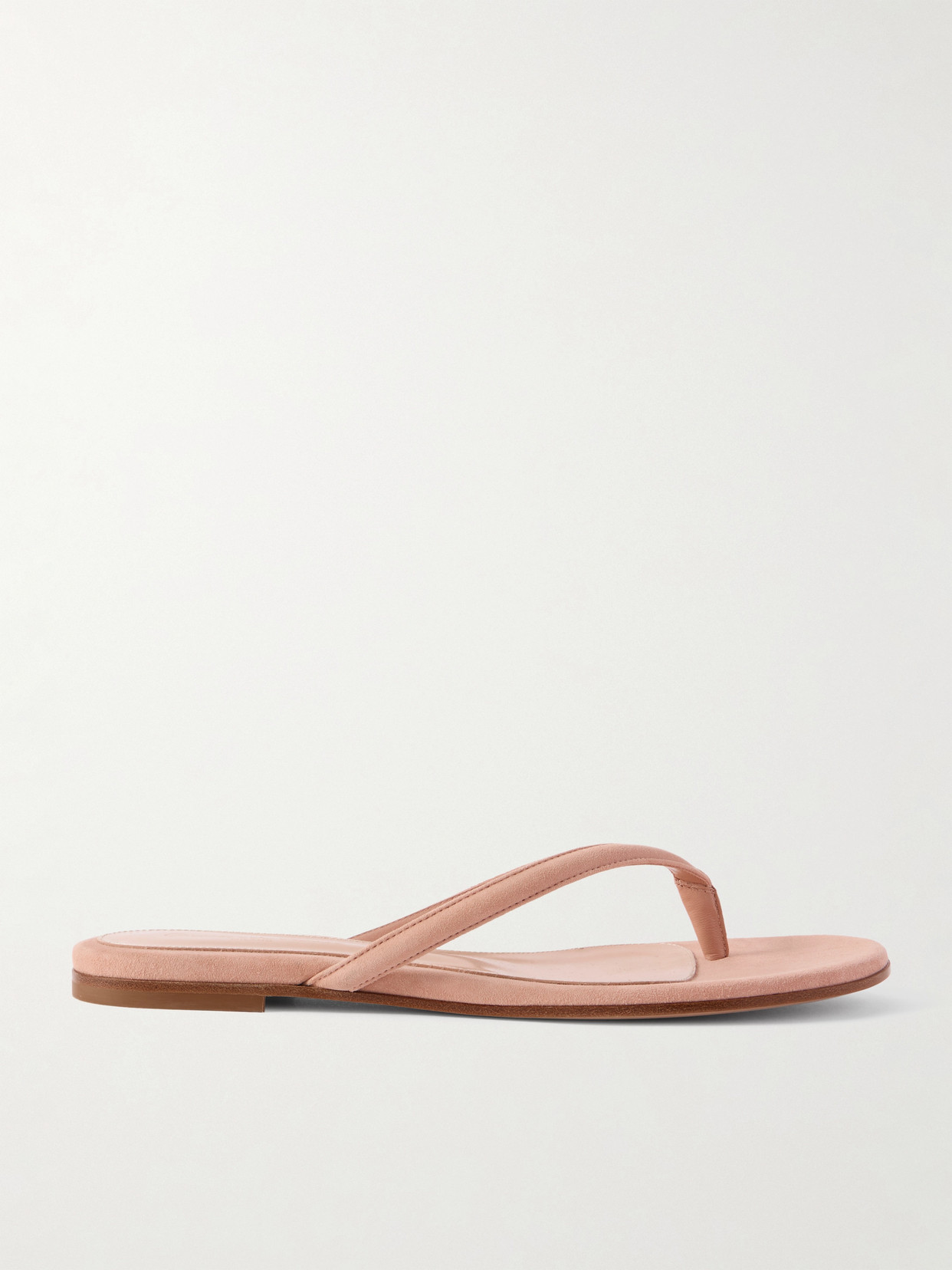Gianvito Rossi Calypso Suede Sandals In Pink