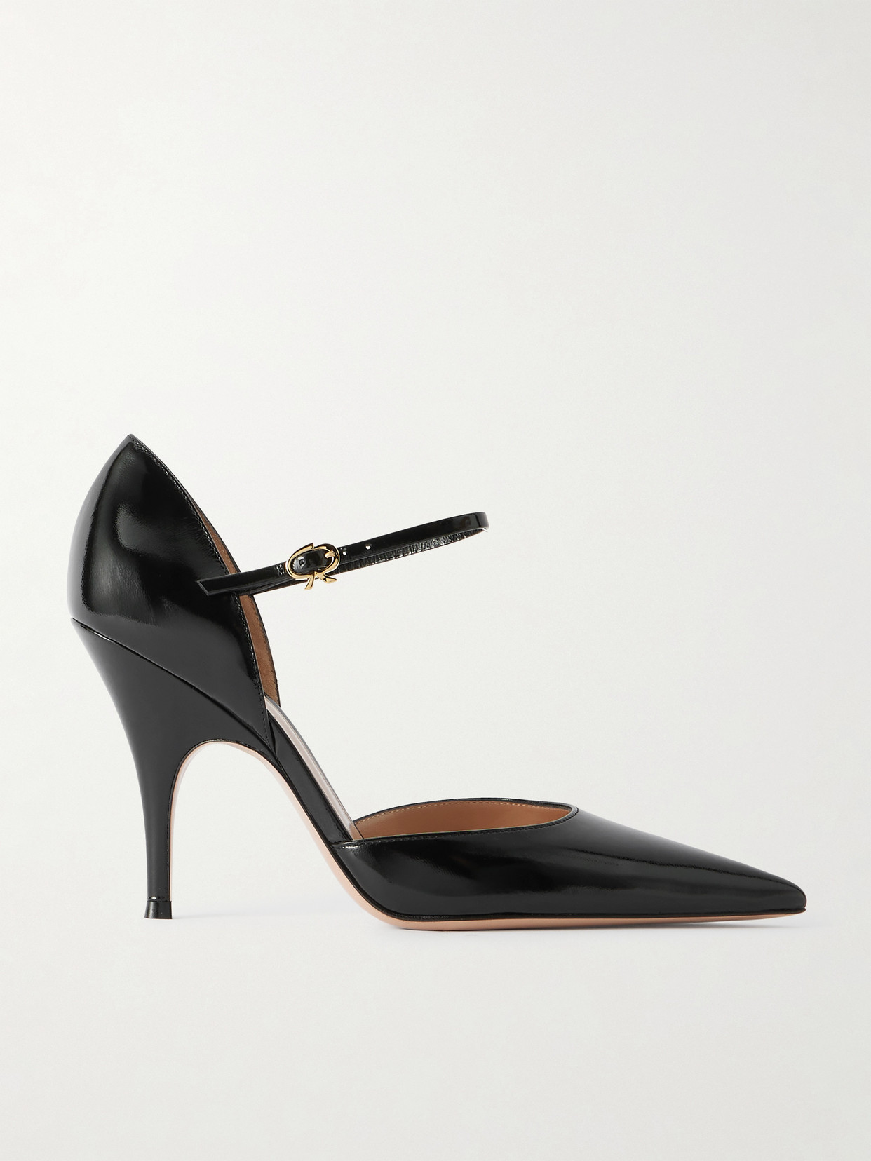 Gianvito Rossi Nuit 95 Leather Pumps In Black