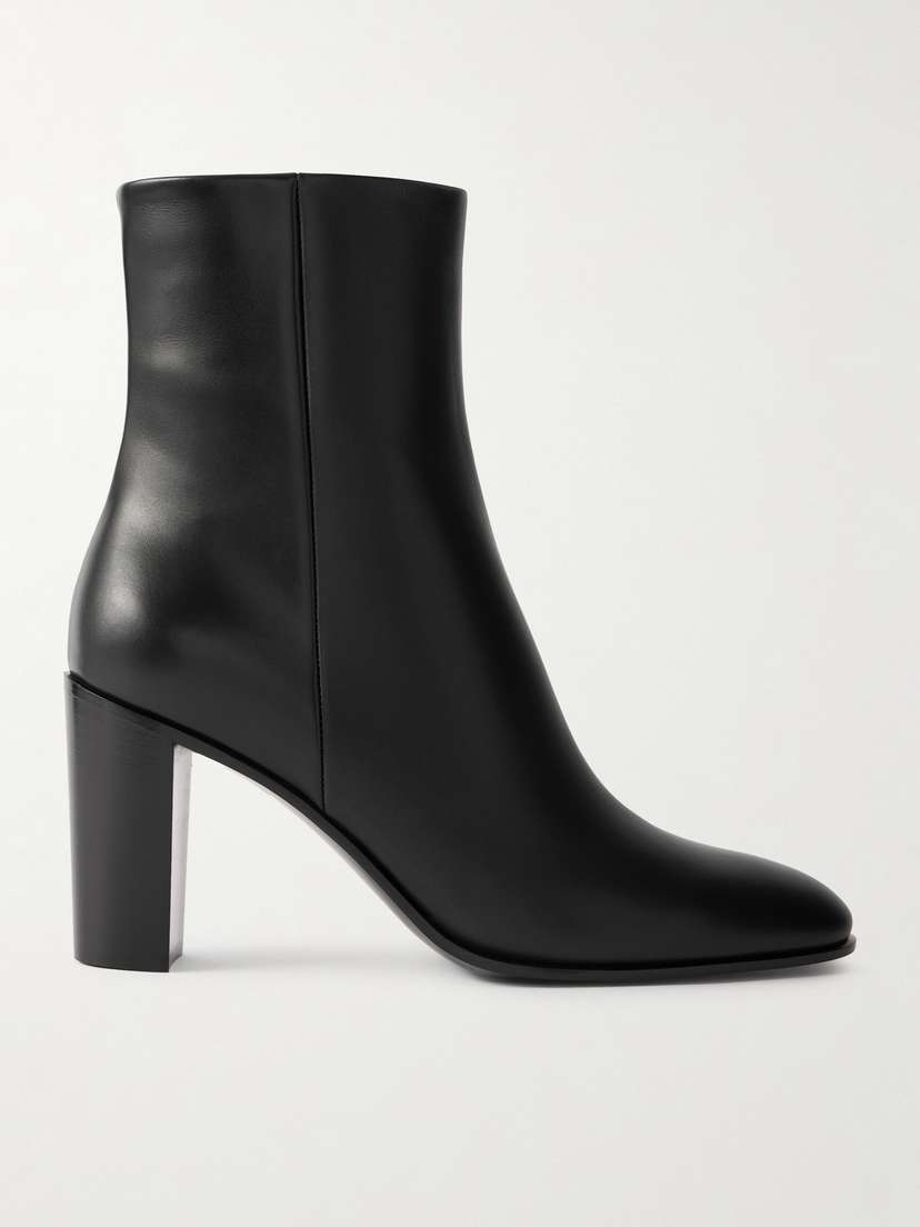 Gianvito Rossi Vitello Glove 85 Leather Ankle Boots