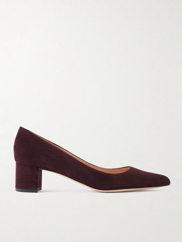 GIANVITO ROSSI Piper 45 suede pumps