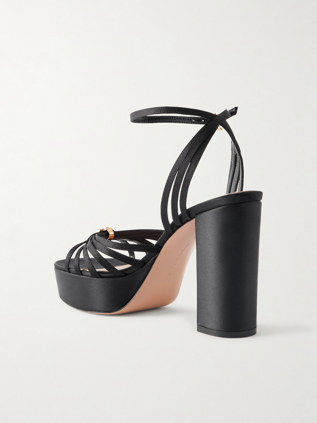 Rita 110 Satin Platform Sandals