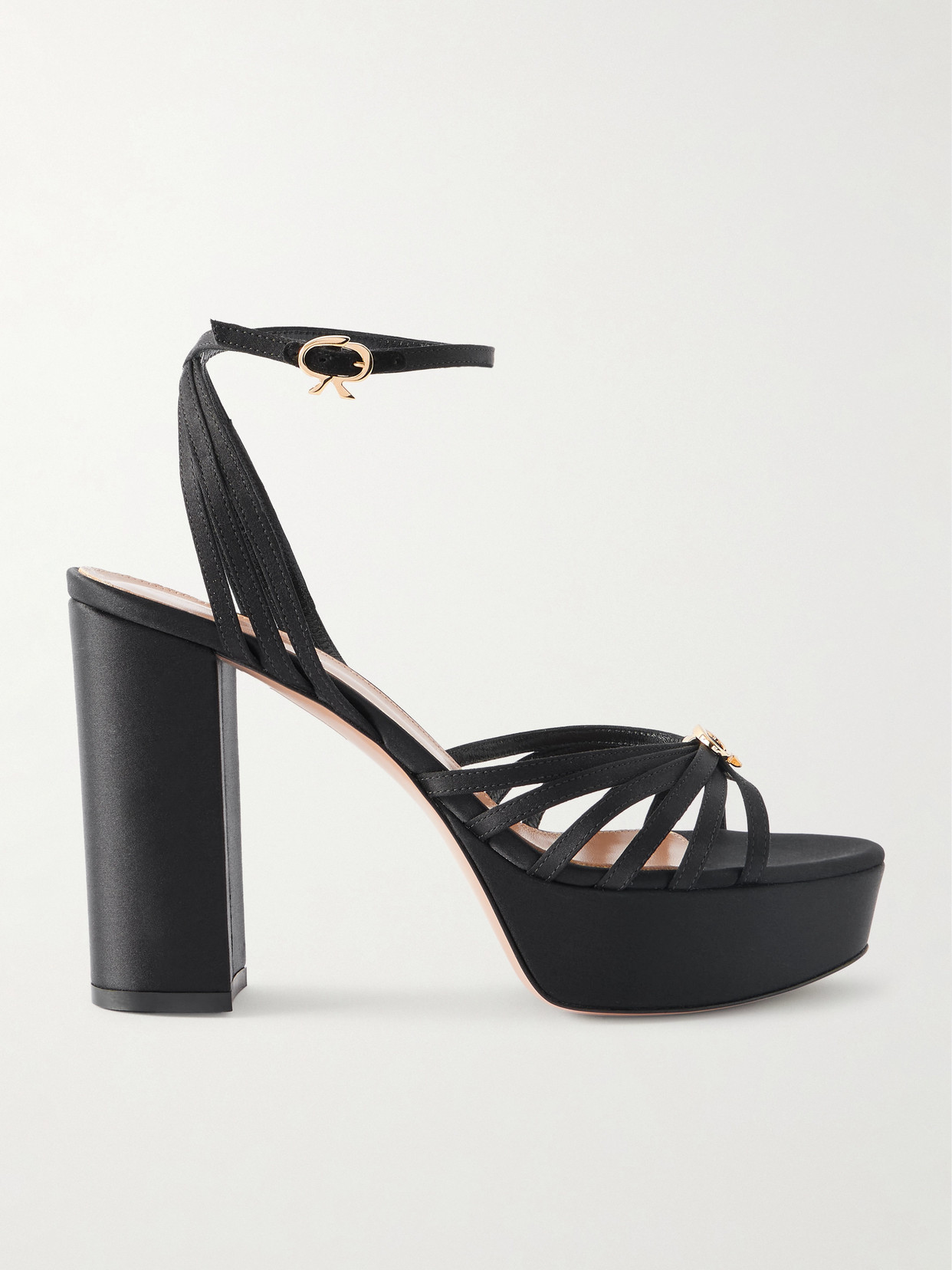 Rita 110 Satin Platform Sandals