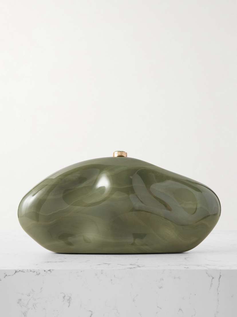 Cult Gaia The Caldera Acrylic Clutch