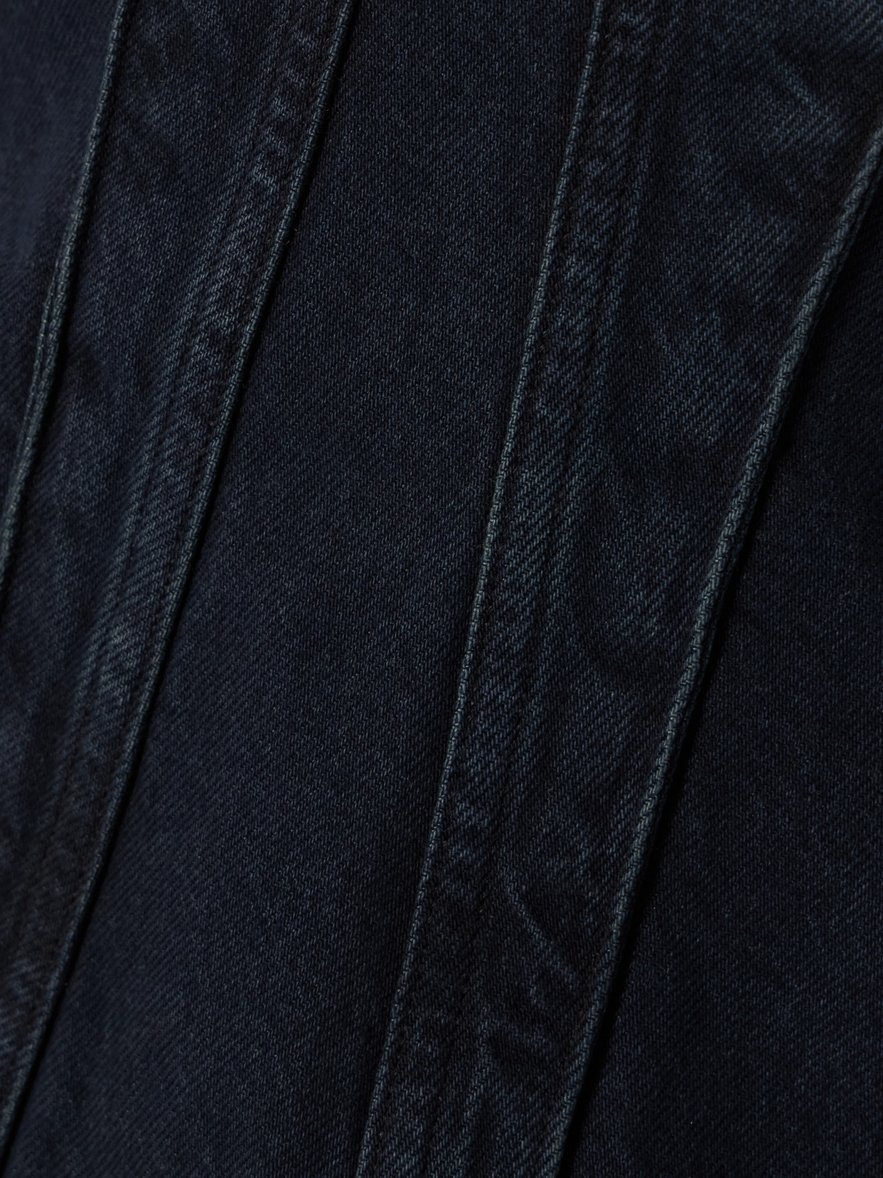 Lara Strapless Paneled Denim Bustier Top