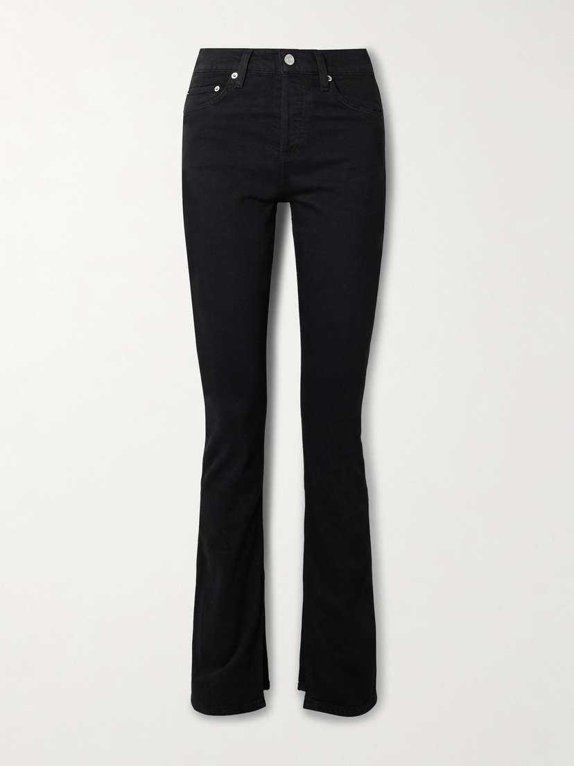 AGOLDE Ingram Split High-rise Flared Jeans