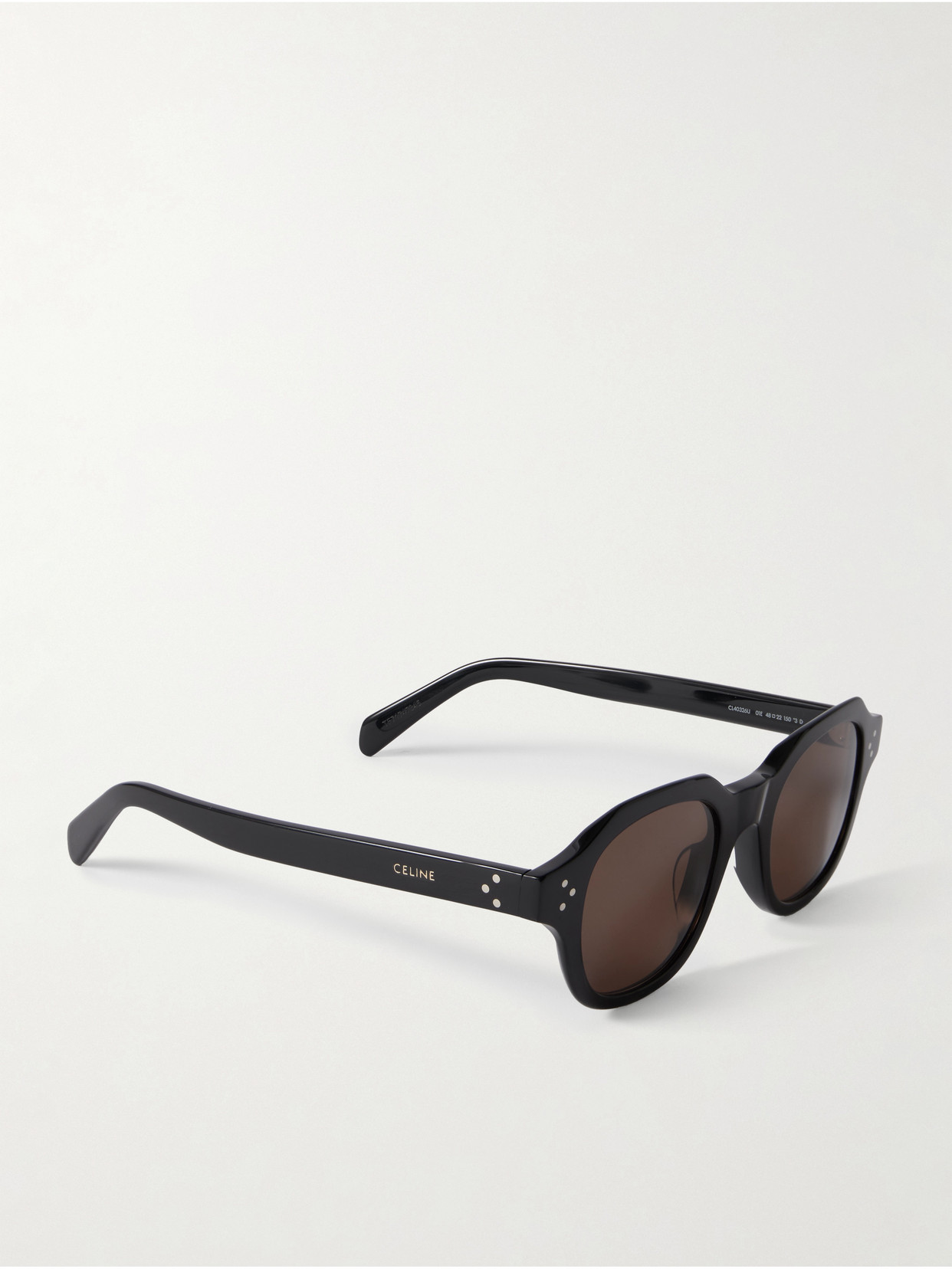 Celine D-frame Acetate Sunglasses In Black