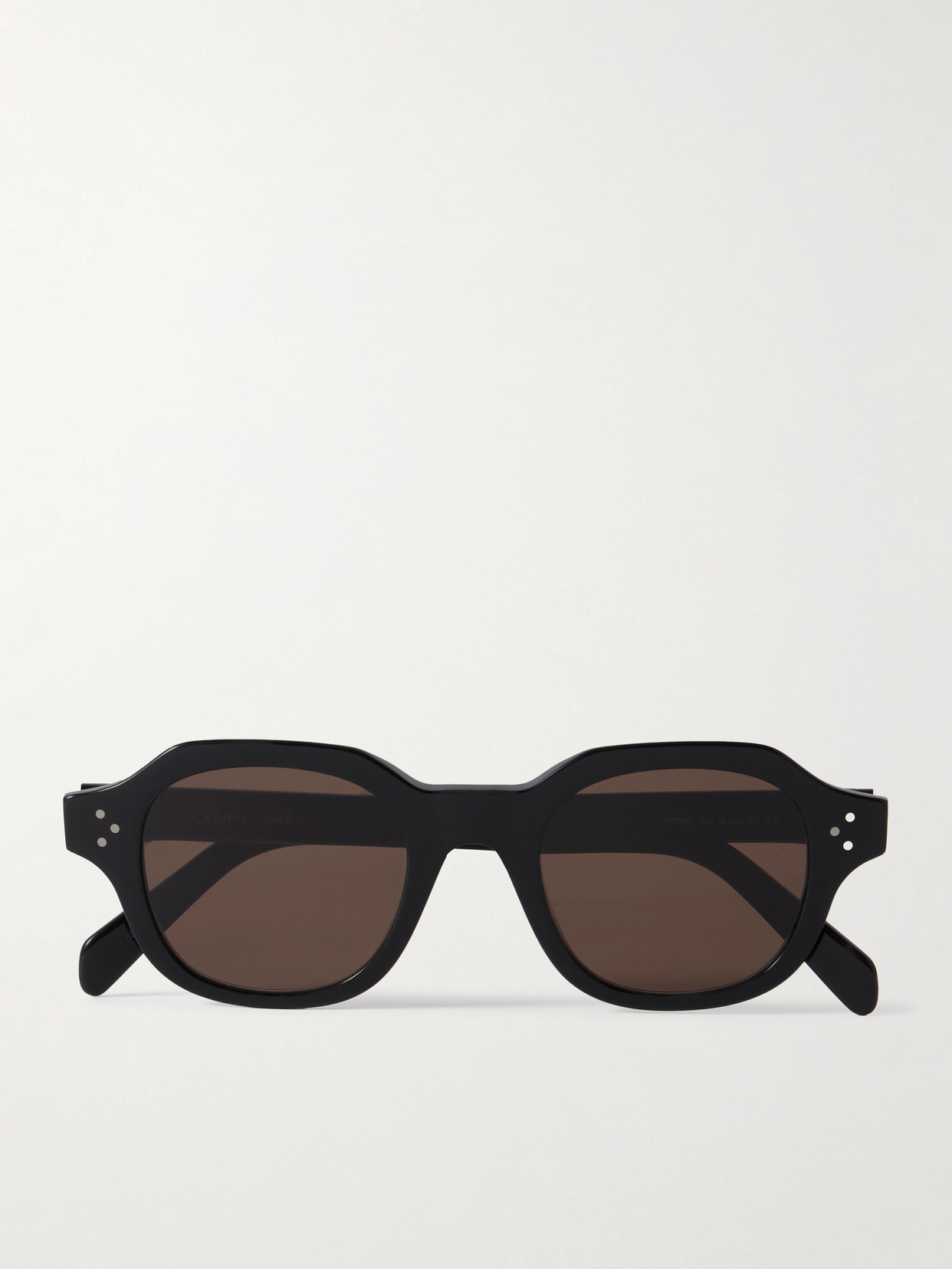 Celine D-frame Acetate Sunglasses In Black