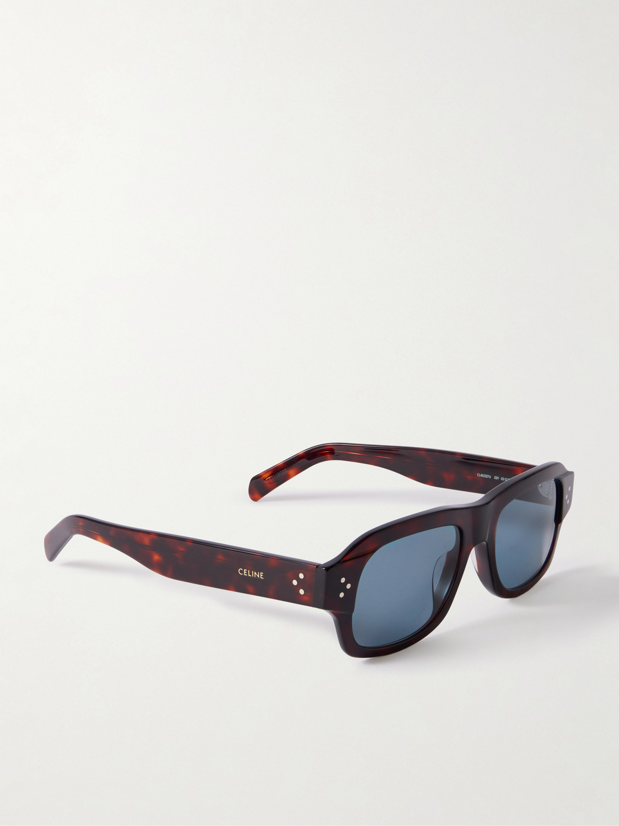 Celine Square-frame Tortoiseshell Acetate Sunglasses In Brown