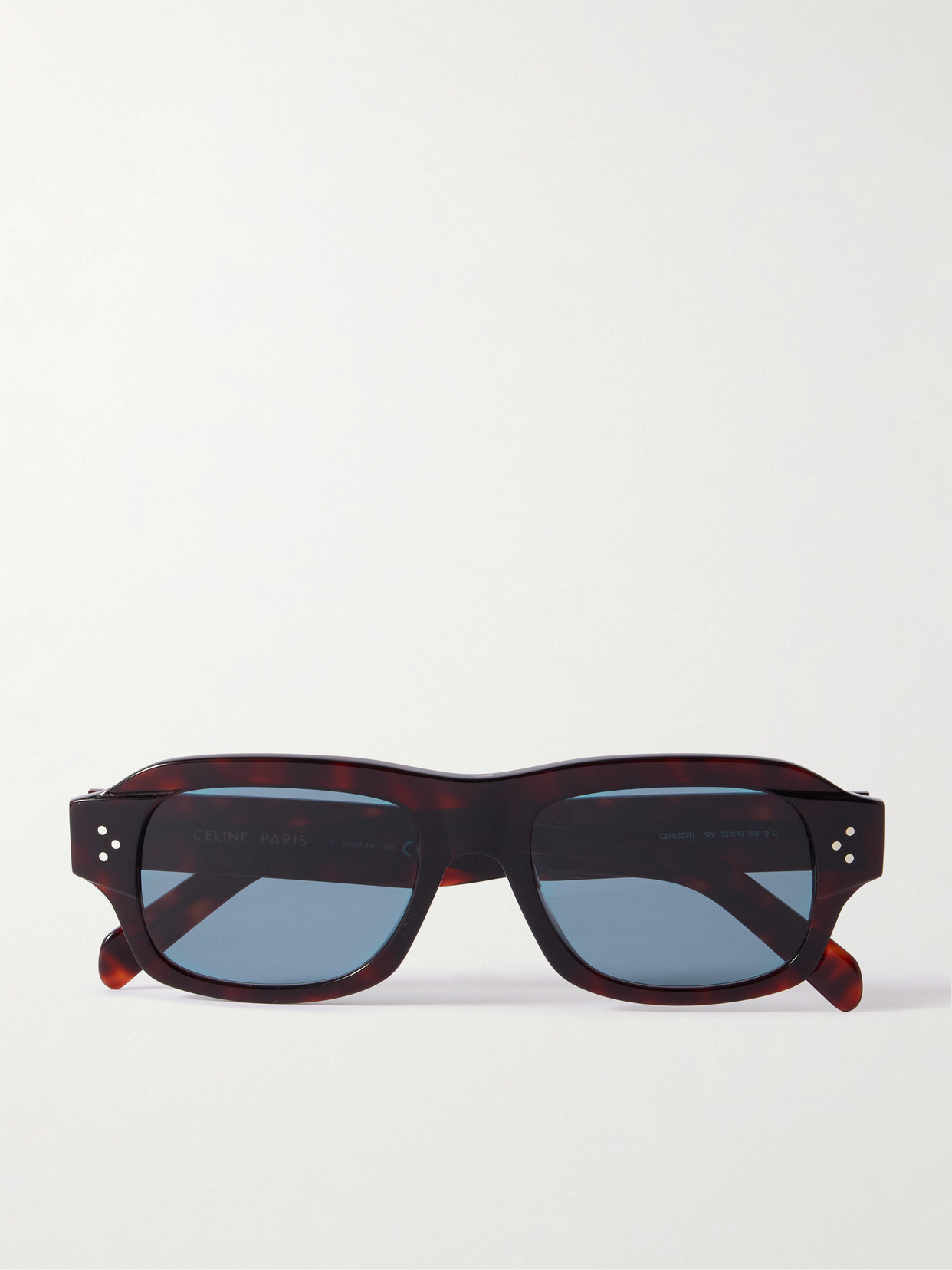 Celine Square-frame Tortoiseshell Acetate Sunglasses In Brown