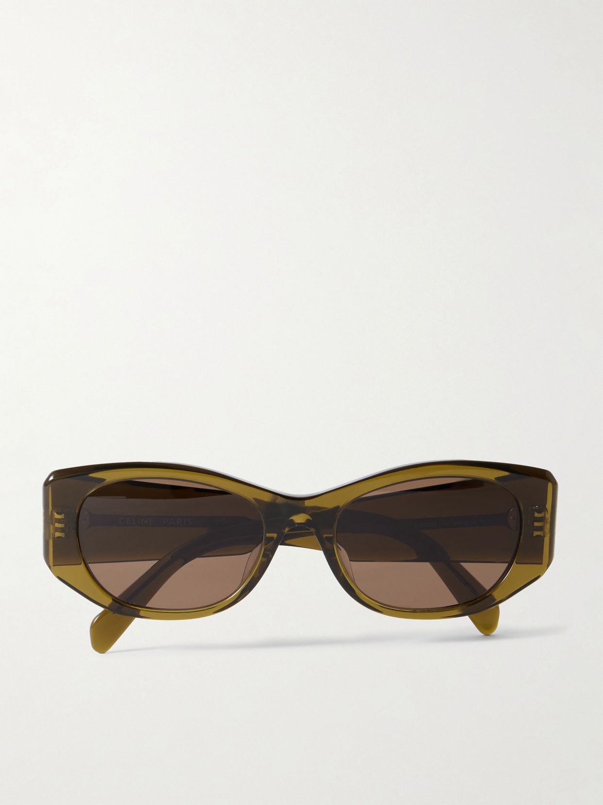 Cat-eye acetate sunglasses