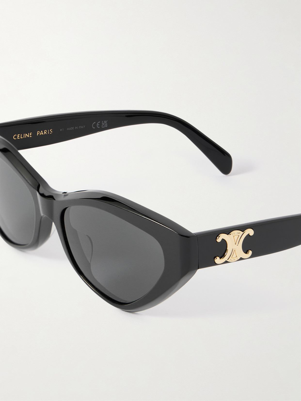 Celine Cl40323u Triomphe 01a Nero Sunglasses In Black