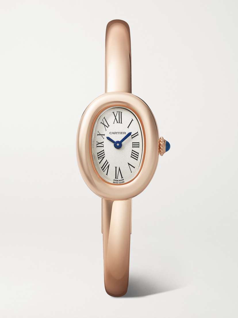 Cartier Baignoire 18.7mm Mini 18-karat Rose Gold Watch
