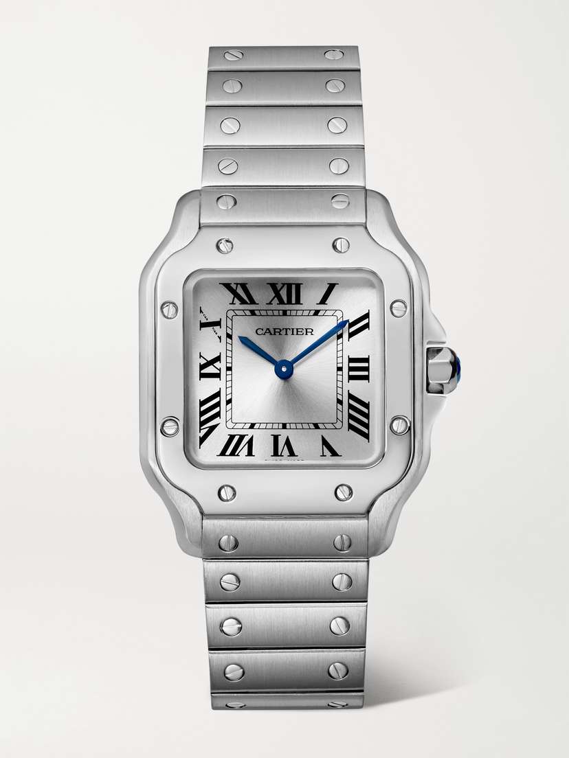 Cartier Santos De  34.5mm Stainless Steel Watch