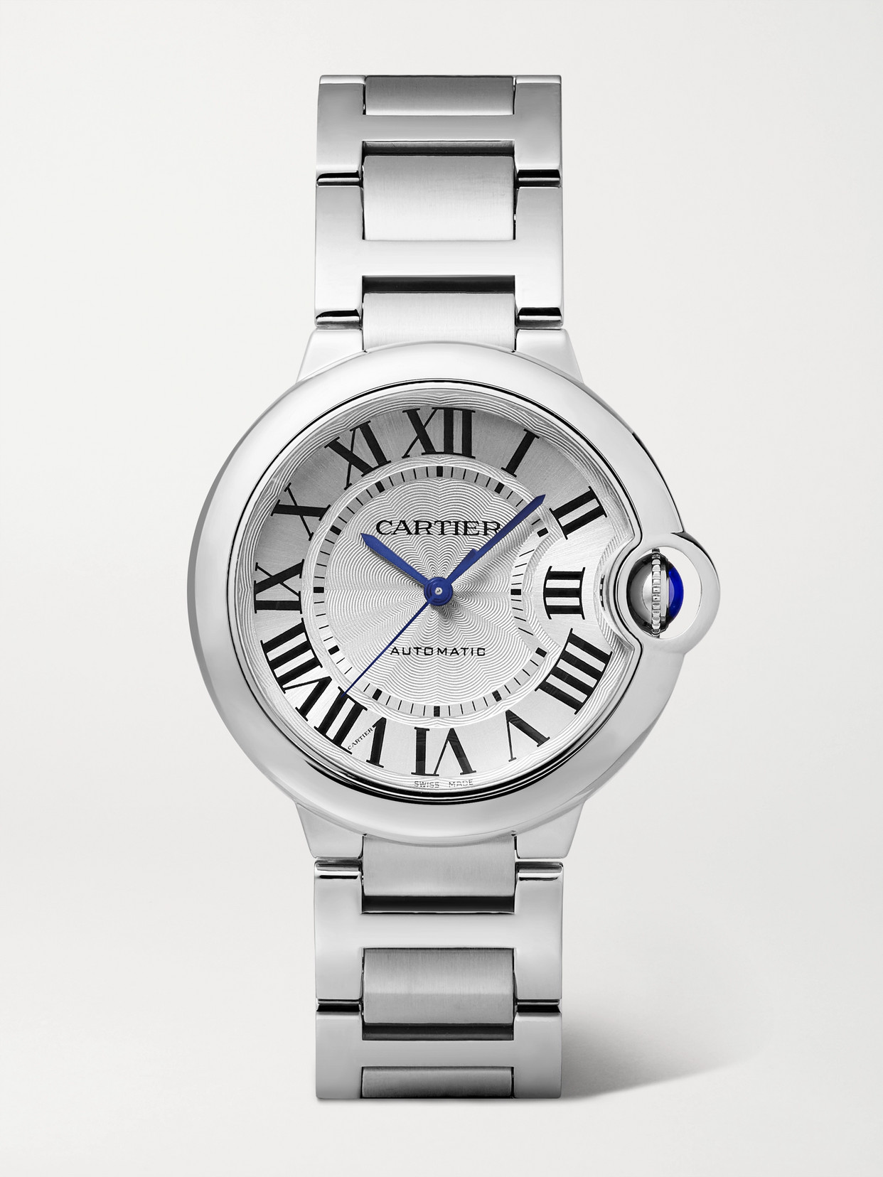 Cartier - Ballon Bleu De Cartier Automatic Stainless Steel Watch - Gray