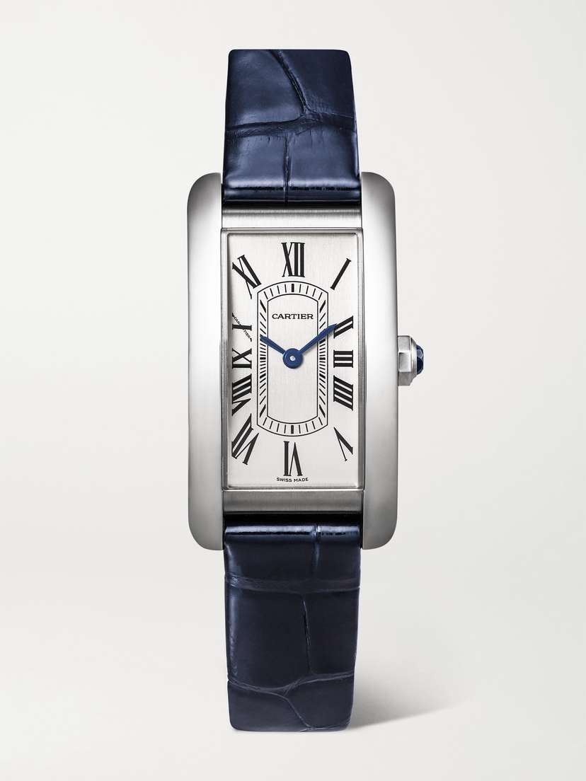 Cartier Tank Américaine Small Stainless Steel Watch | Thumbnail 7