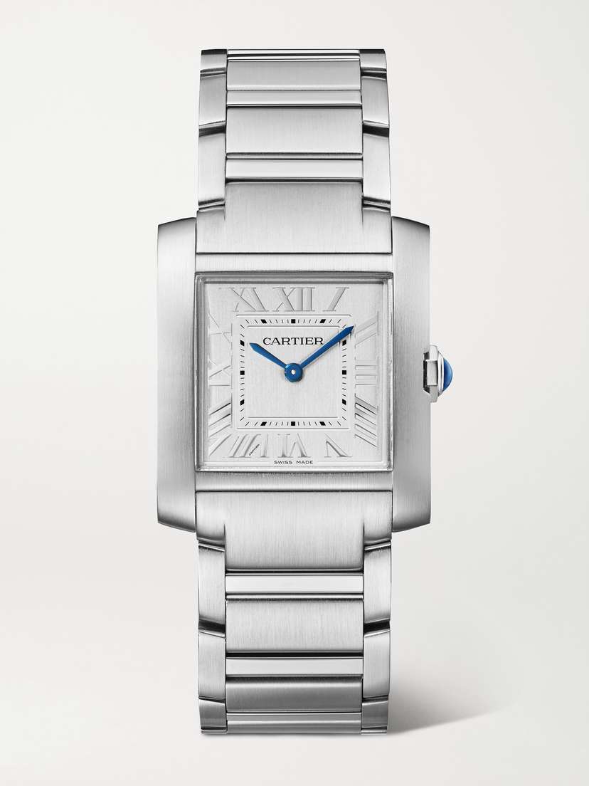 Cartier Tank Française 32mm Medium Stainless Steel Watch