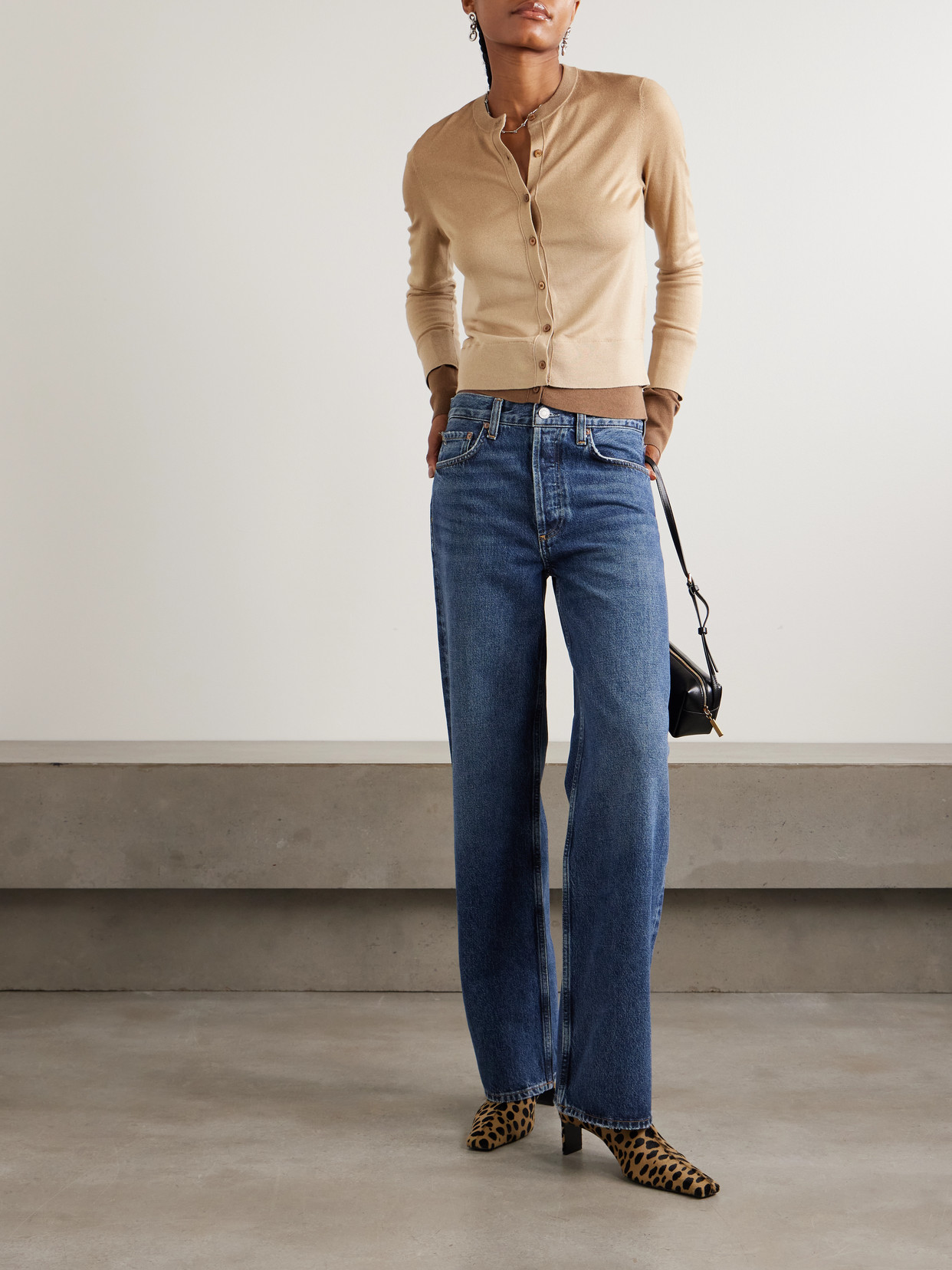 Arc Long High-Rise Wide- Leg