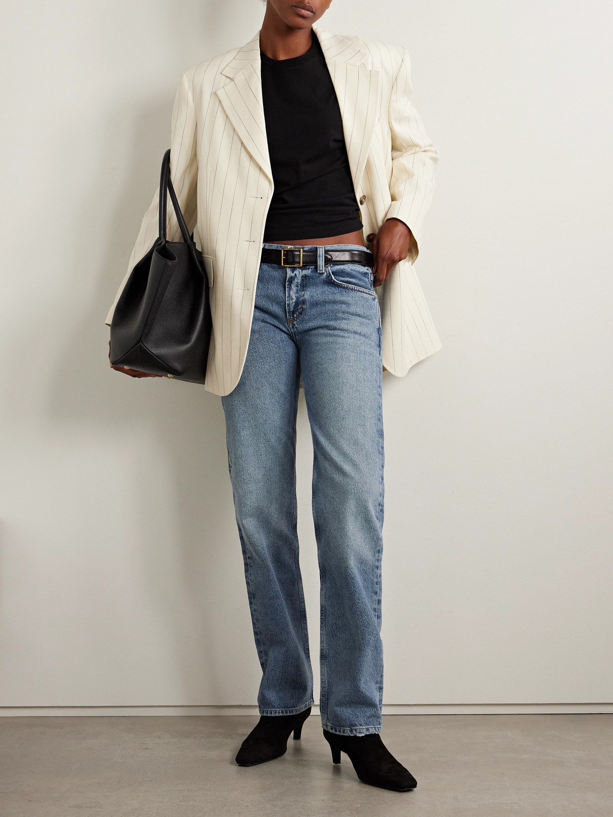 Agolde Low-rise Slim-leg Jeans In Blue
