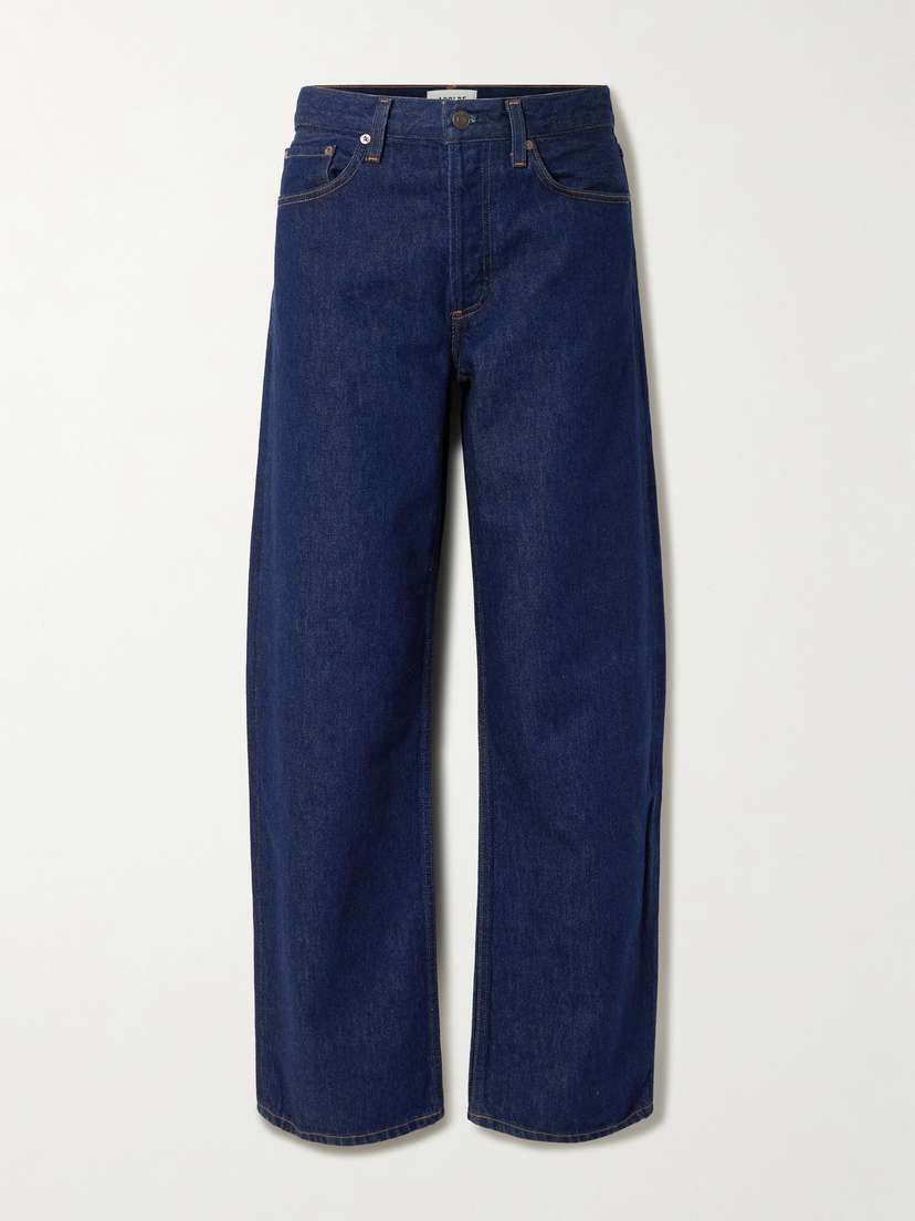 AGOLDE Arc Long High-rise Wide-leg Jeans