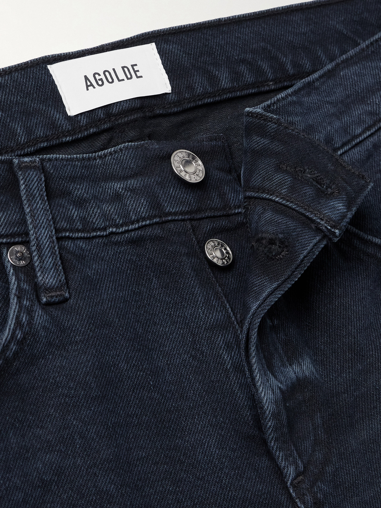 Cocktail Ankle Mid-Rise Slim-Leg Jeans