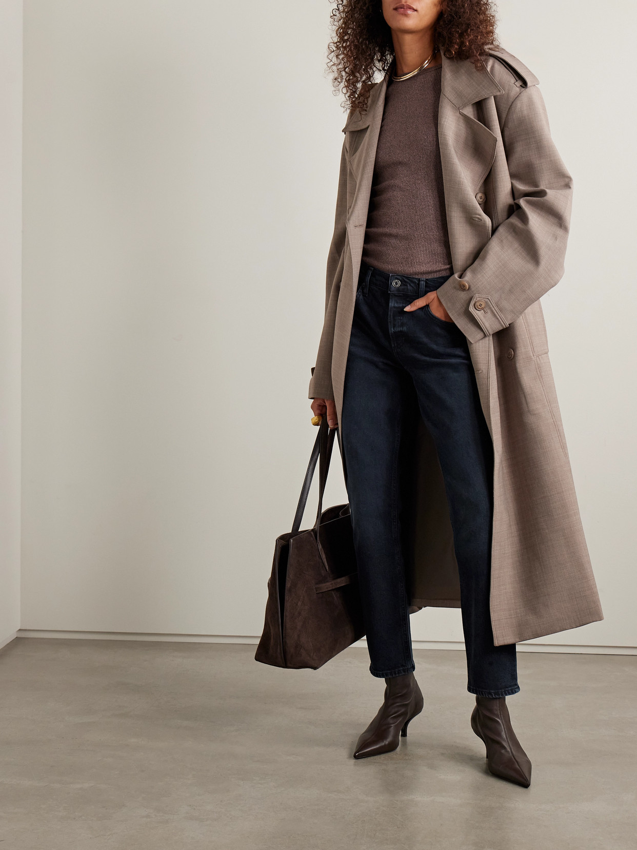 Cocktail Ankle Mid-Rise Slim-Leg Jeans