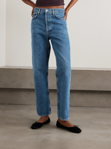 Agolde 90s mid-rise straight-leg jeans