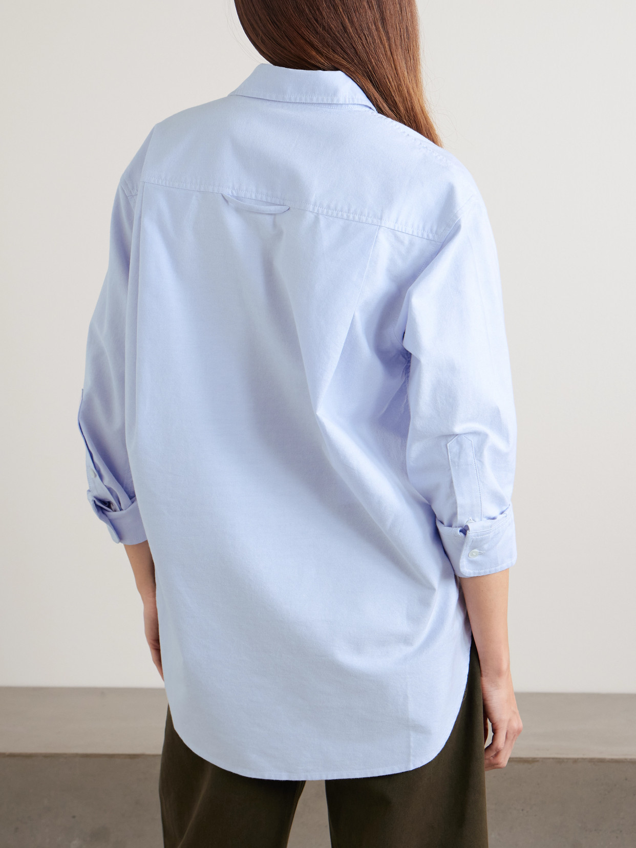 Kayla Cotton Oxford Shirt